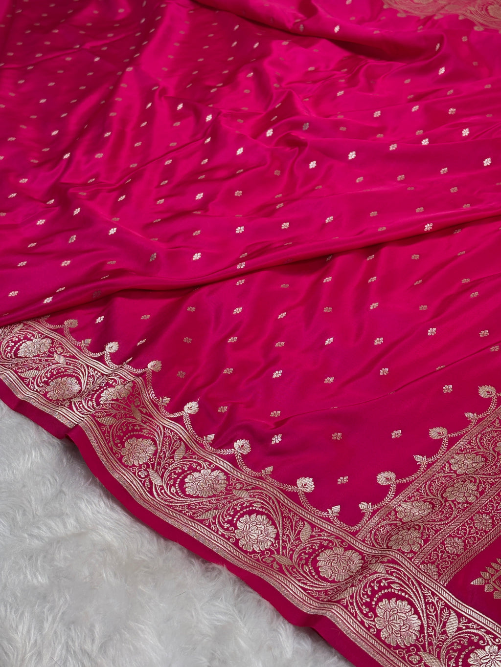 Mashru Katan Banarasi Saree