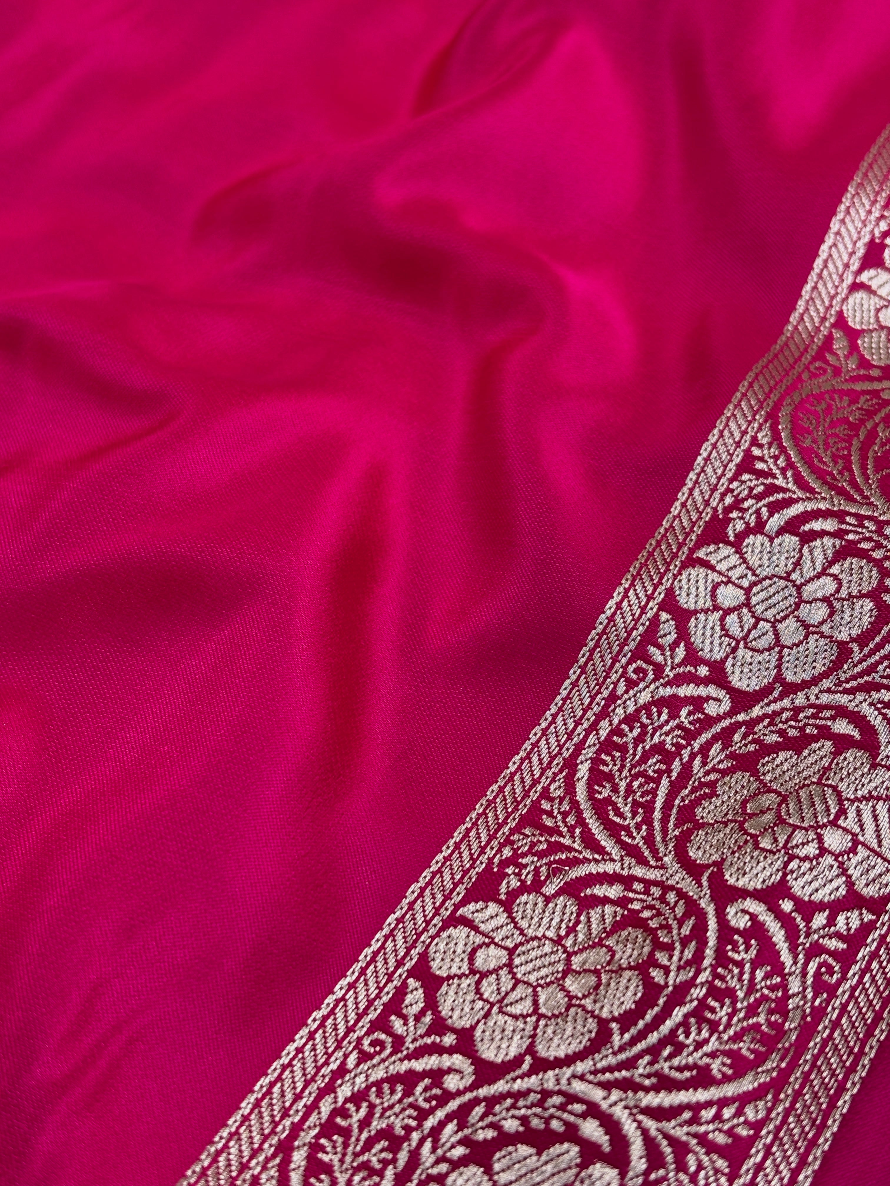 Mashru Katan Banarasi Saree