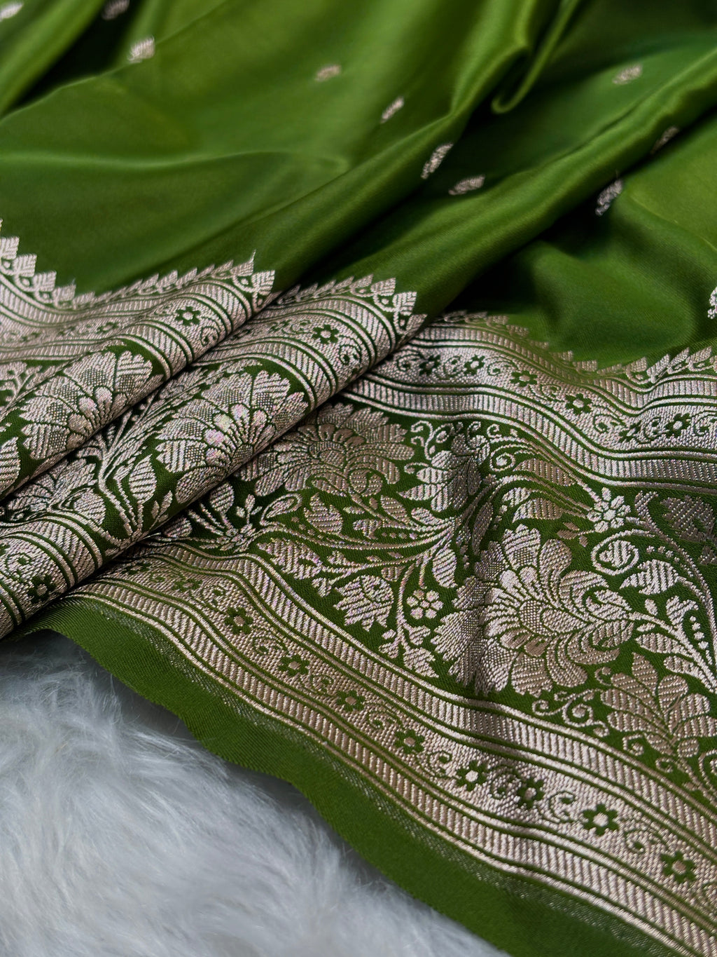 Mashru Katan Banarasi Saree