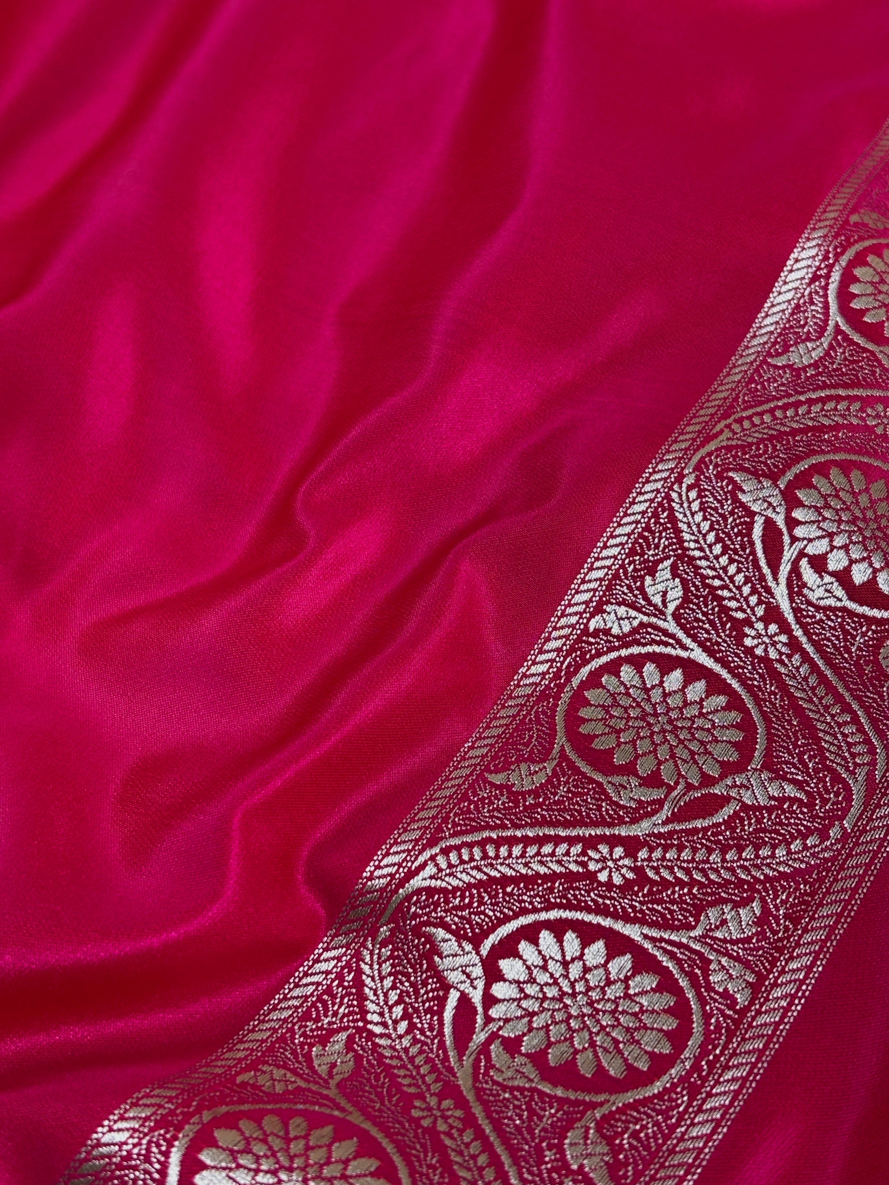 Mashru Katan Banarasi Saree
