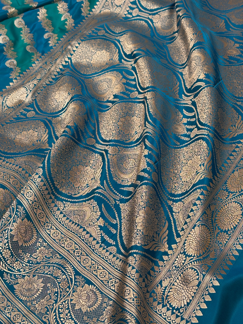 Mashru Katan Banarasi Saree