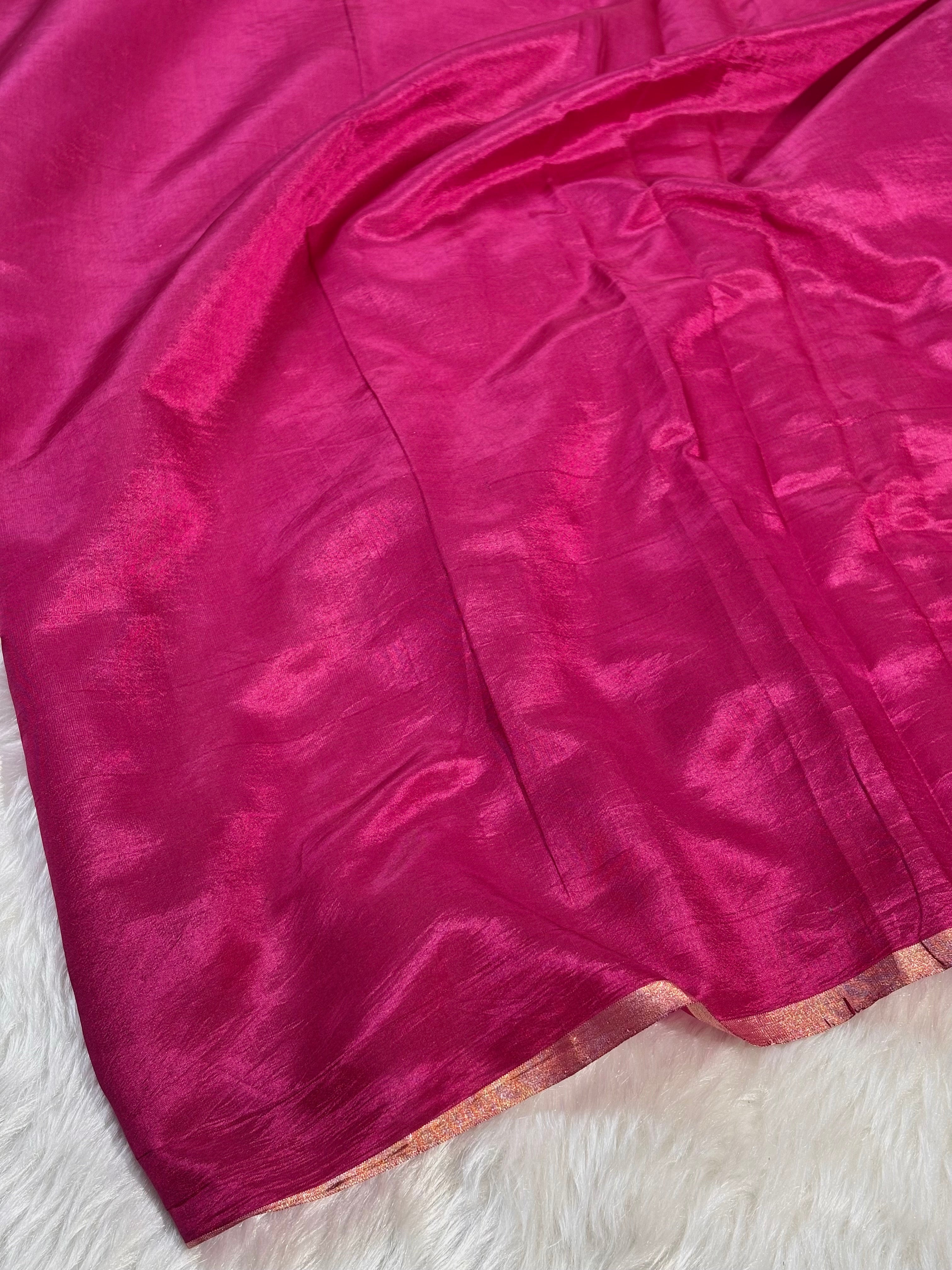 Pure Alfi Katan Handloom Banarasi Saree