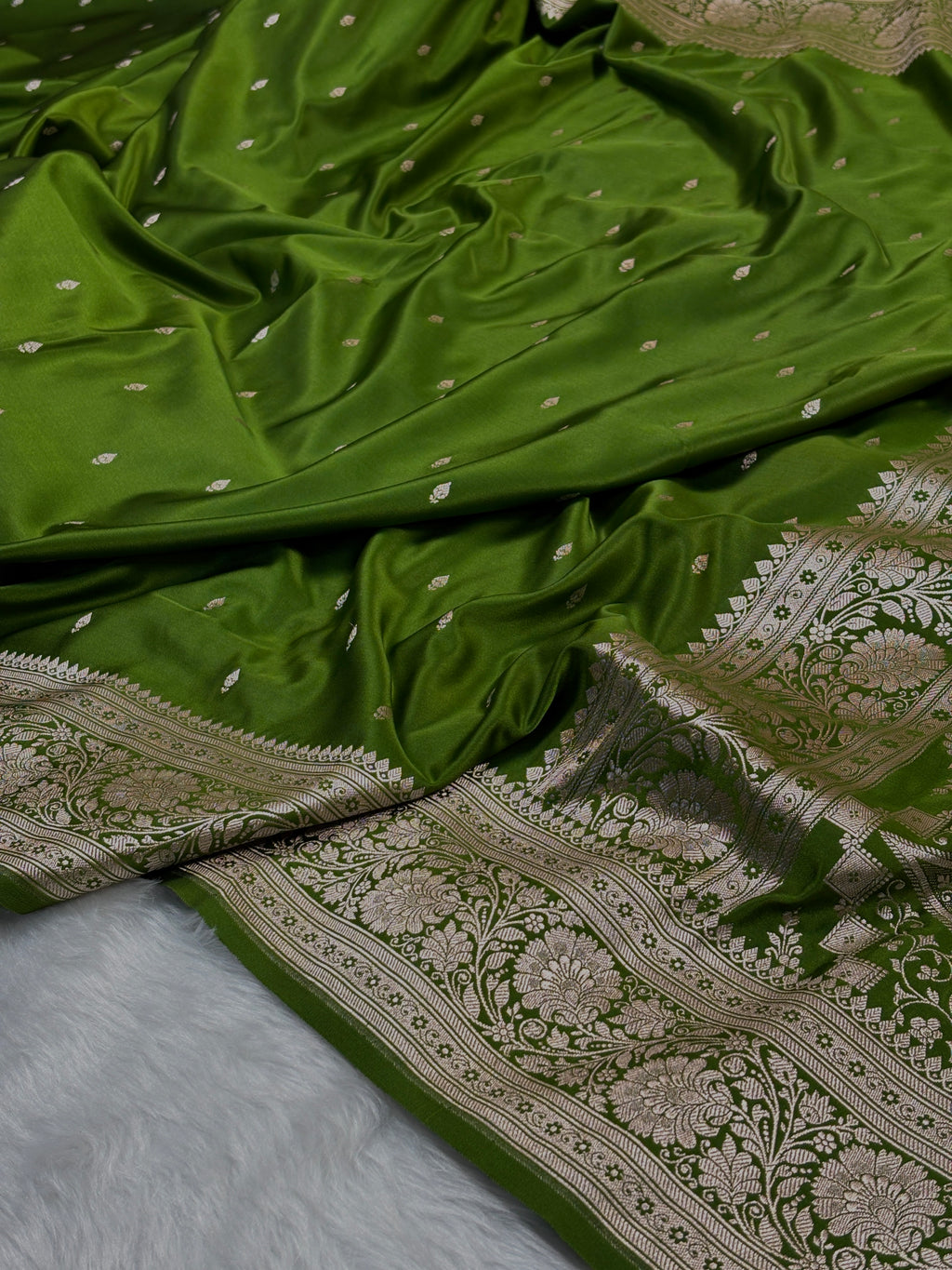 Mashru Katan Banarasi Saree