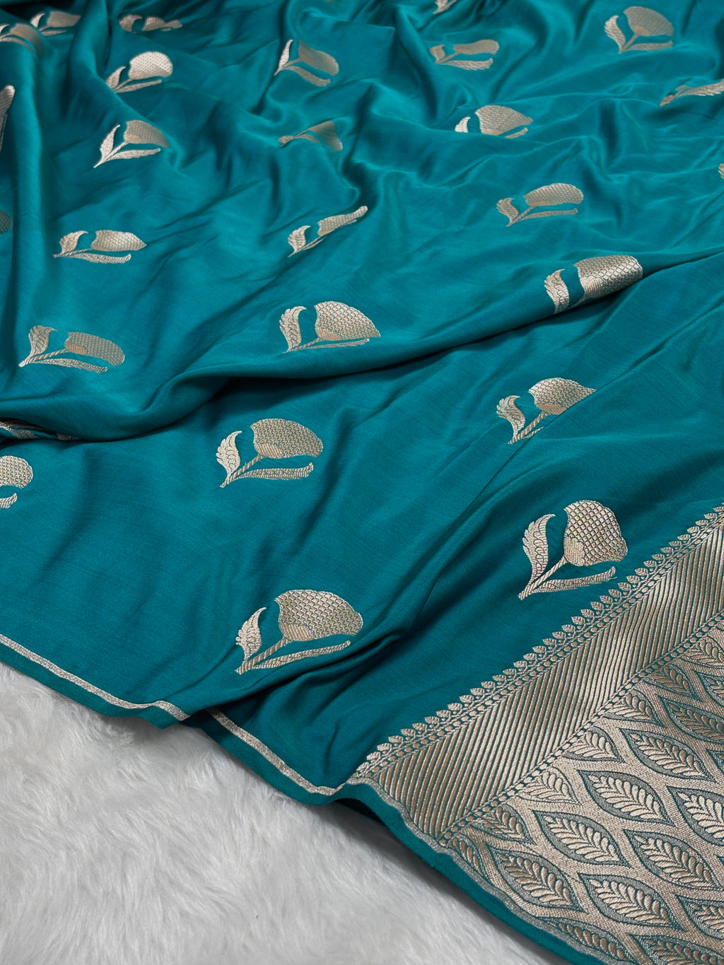 Premium Mashru Katan Banarasi Saree