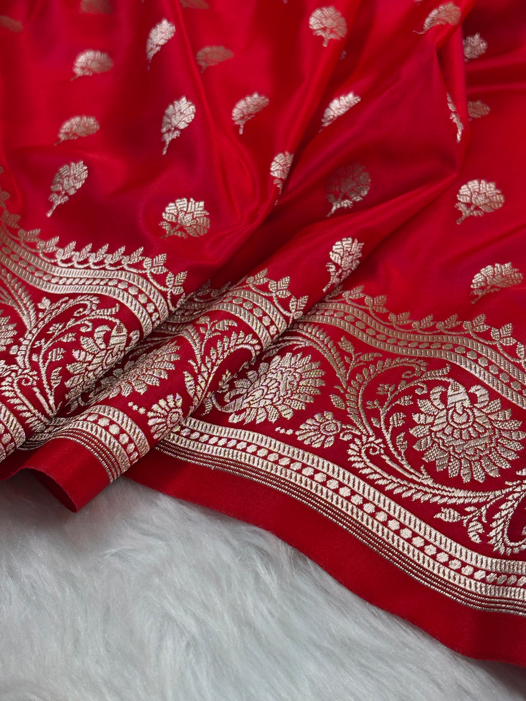 Mashru Katan Banarasi Saree