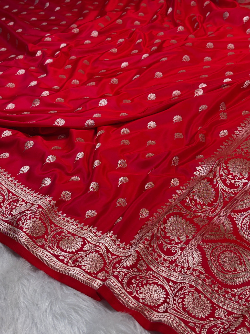 Mashru Katan Banarasi Saree