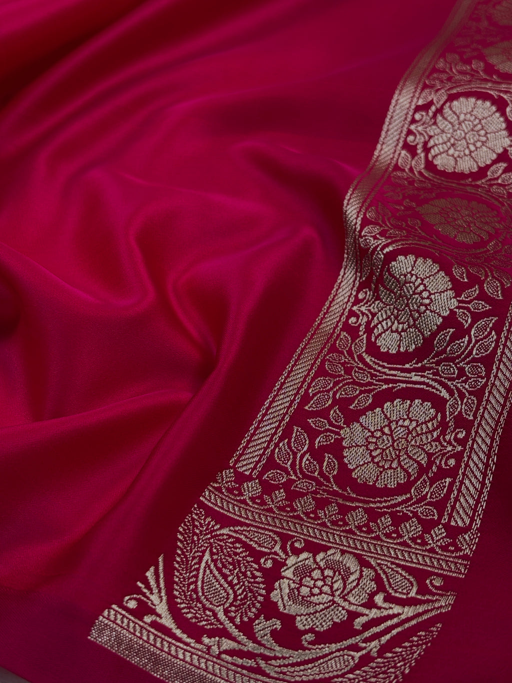 Mashru Katan Banarasi Saree