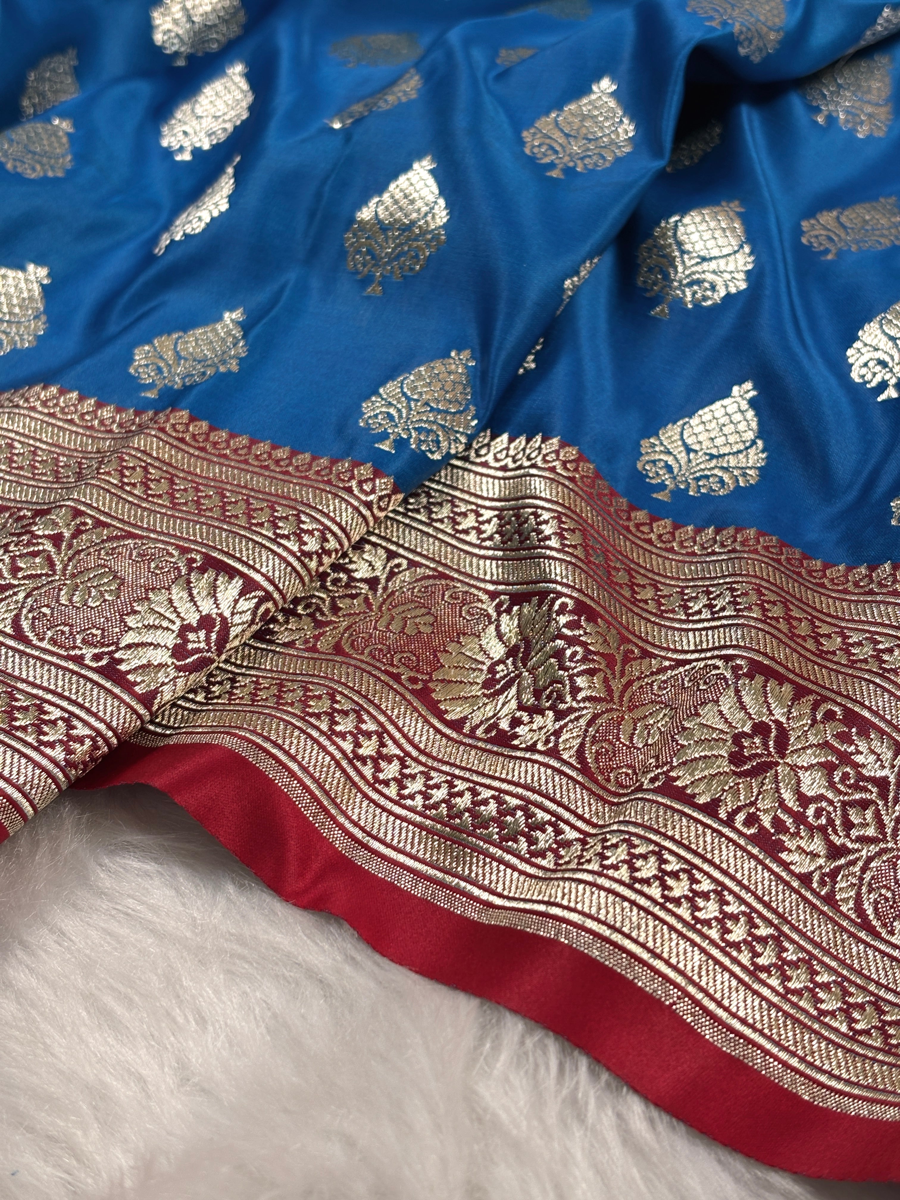 Mashru Satin Banarasi Saree