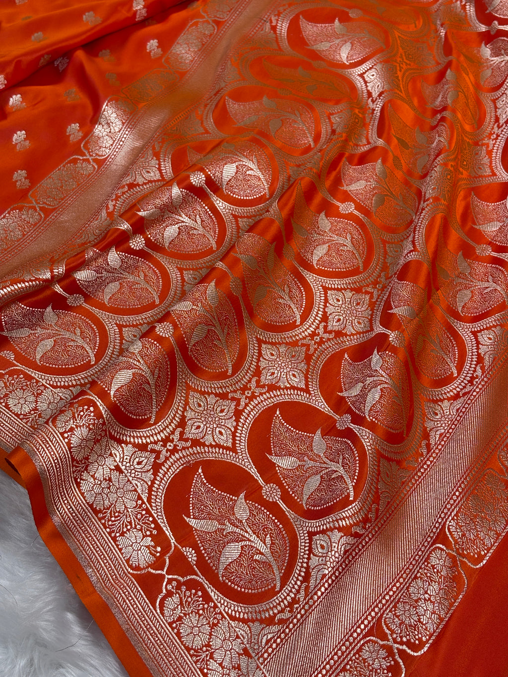 Mashru Katan Banarasi Saree