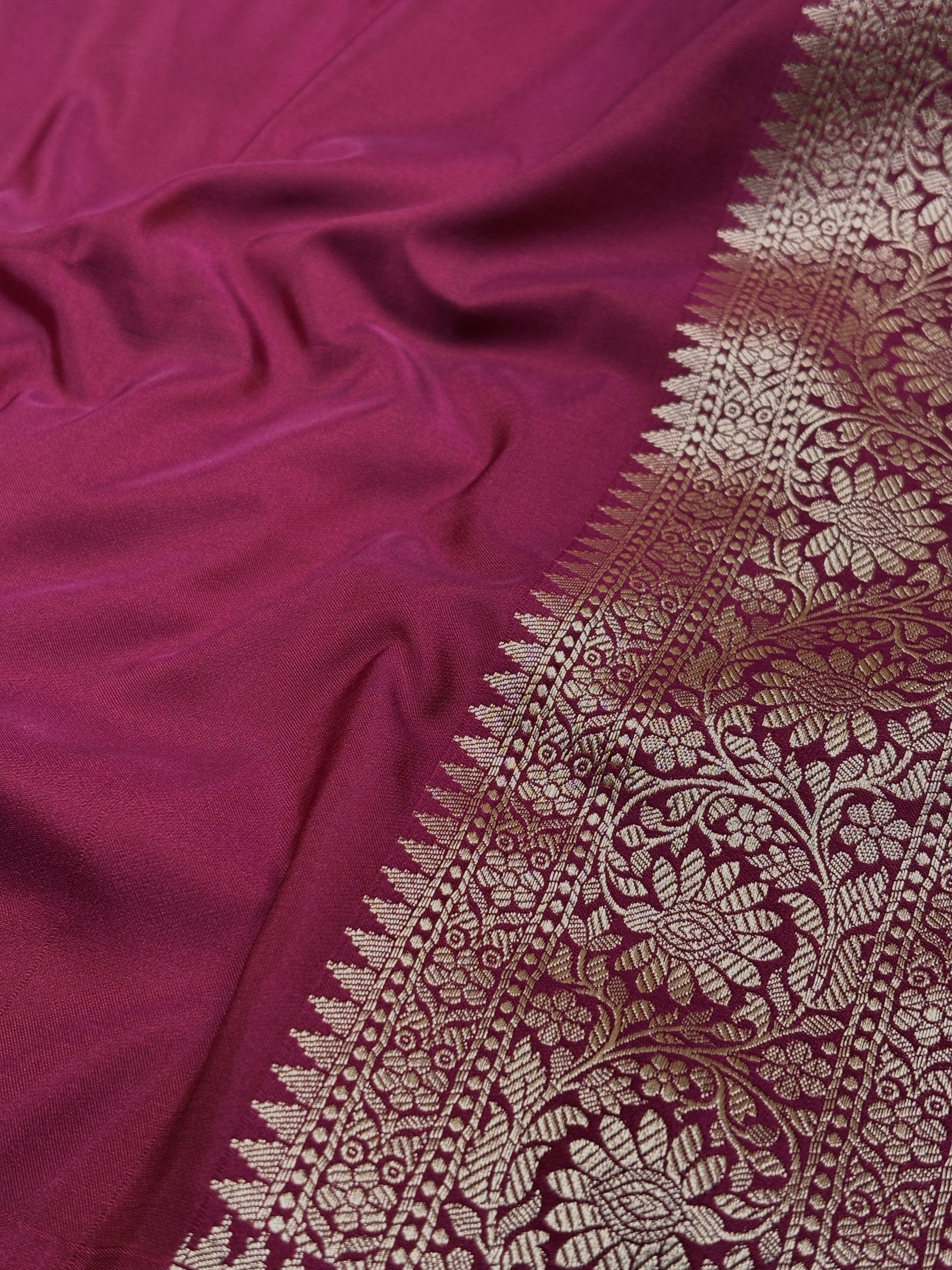 Mashru Katan Banarasi Saree