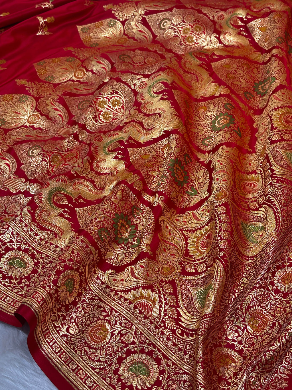 Premium Mashru Katan Banarasi Saree