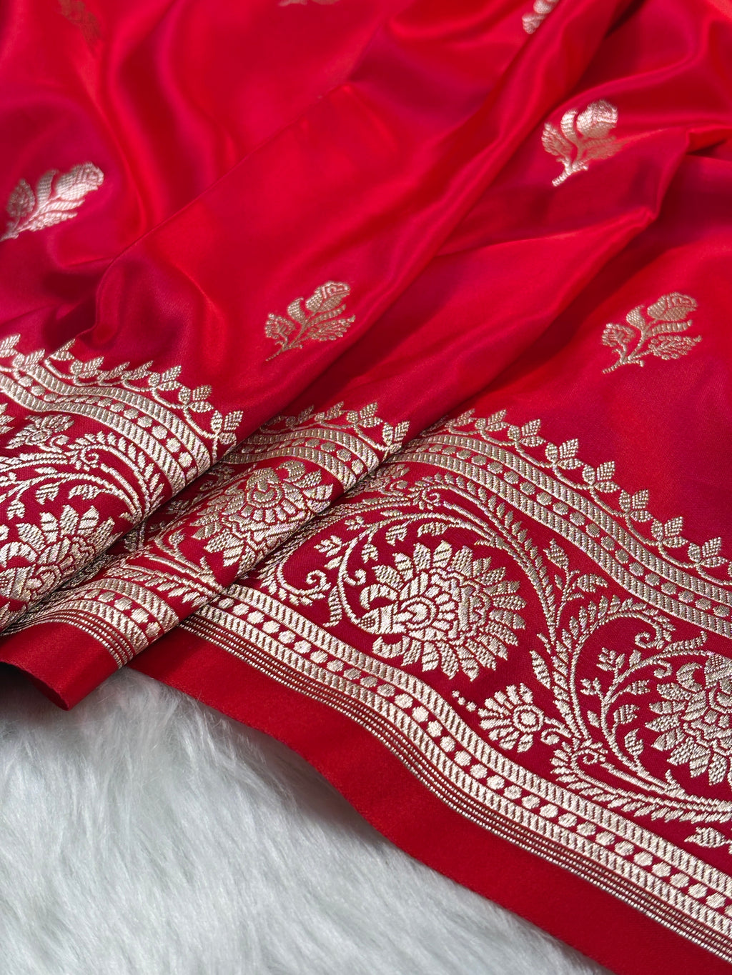 Mashru Katan Banarasi Saree