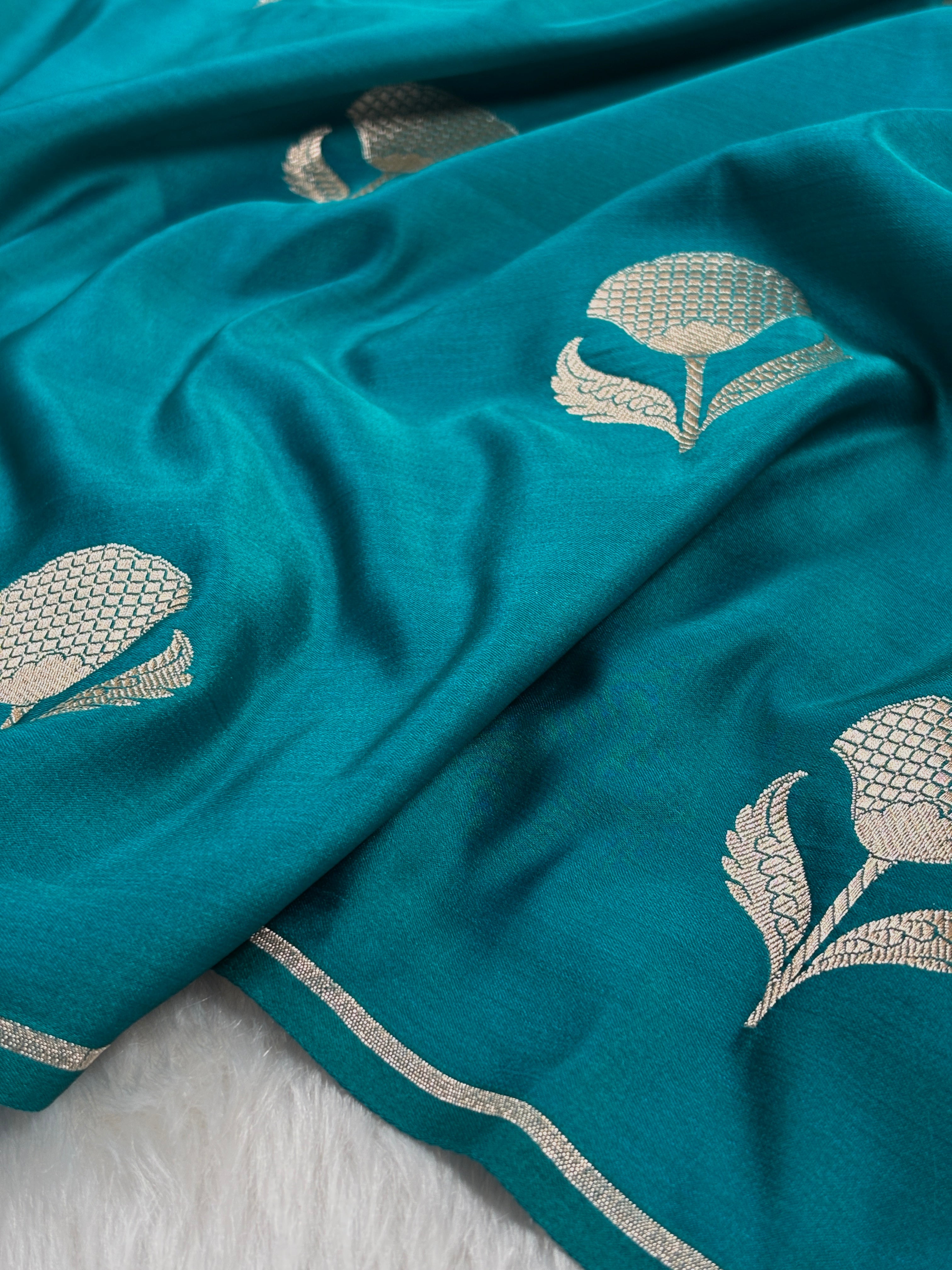 Premium Mashru Katan Banarasi Saree