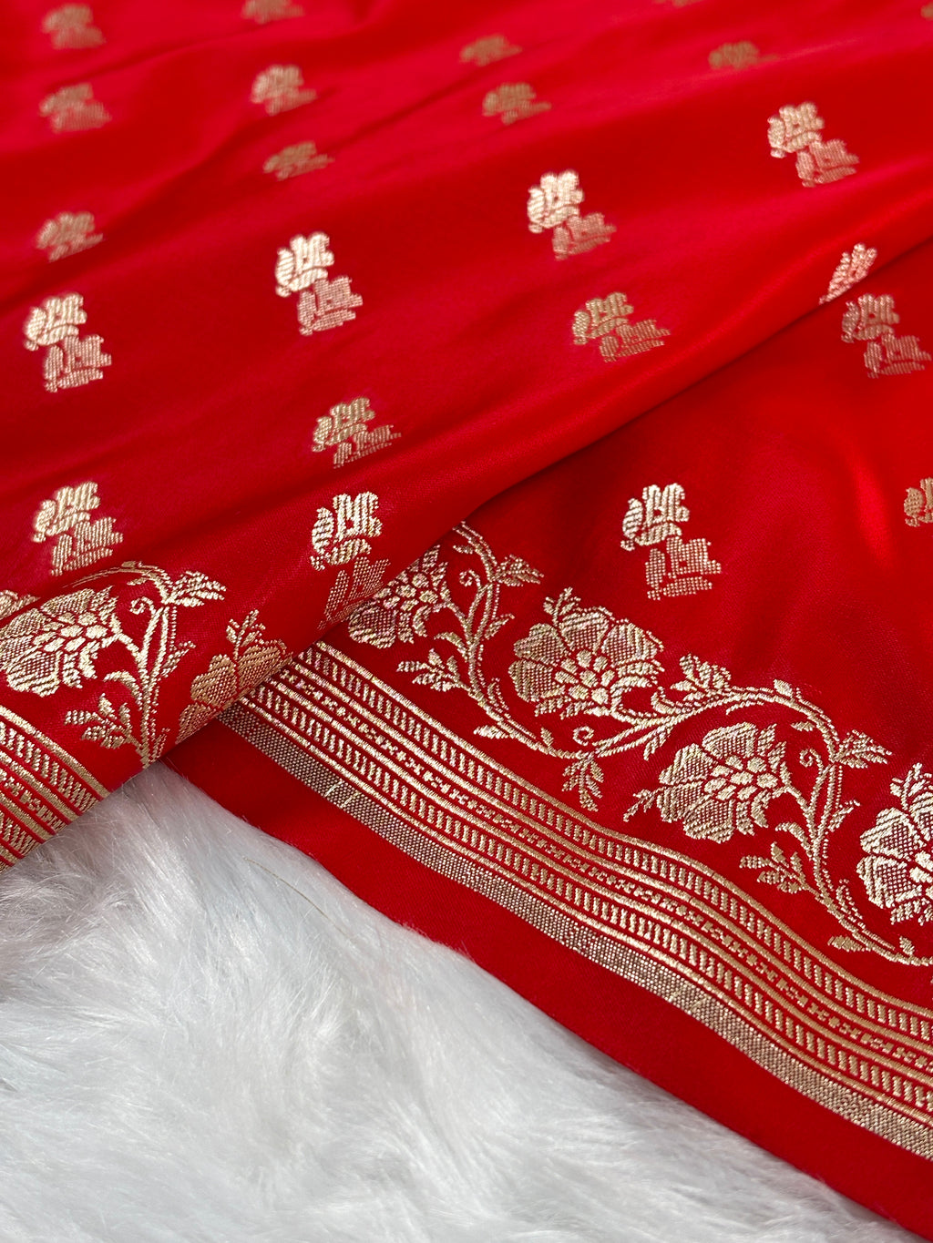 Mashru Katan Banarasi Saree