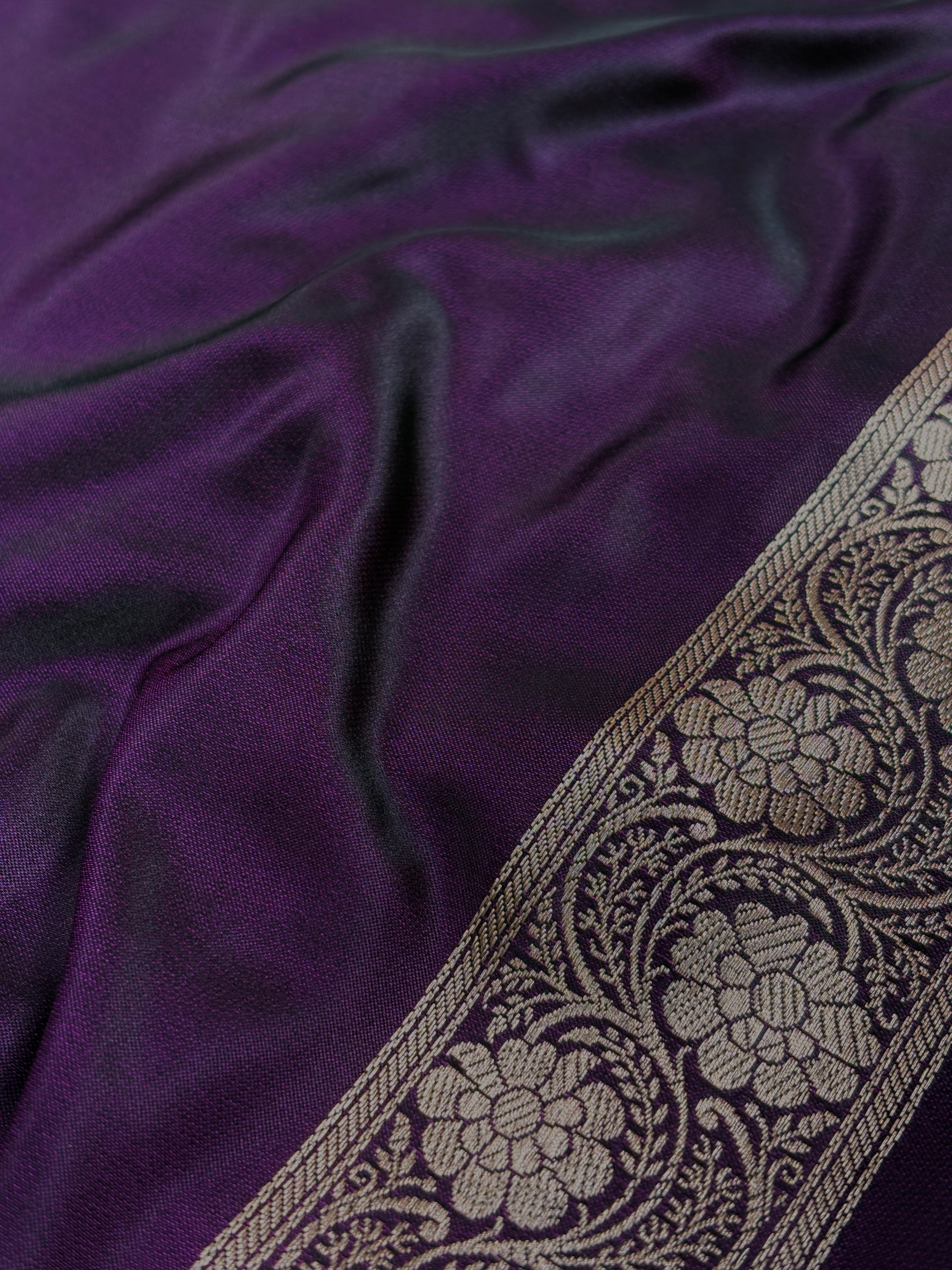Mashru Katan Banarasi Saree