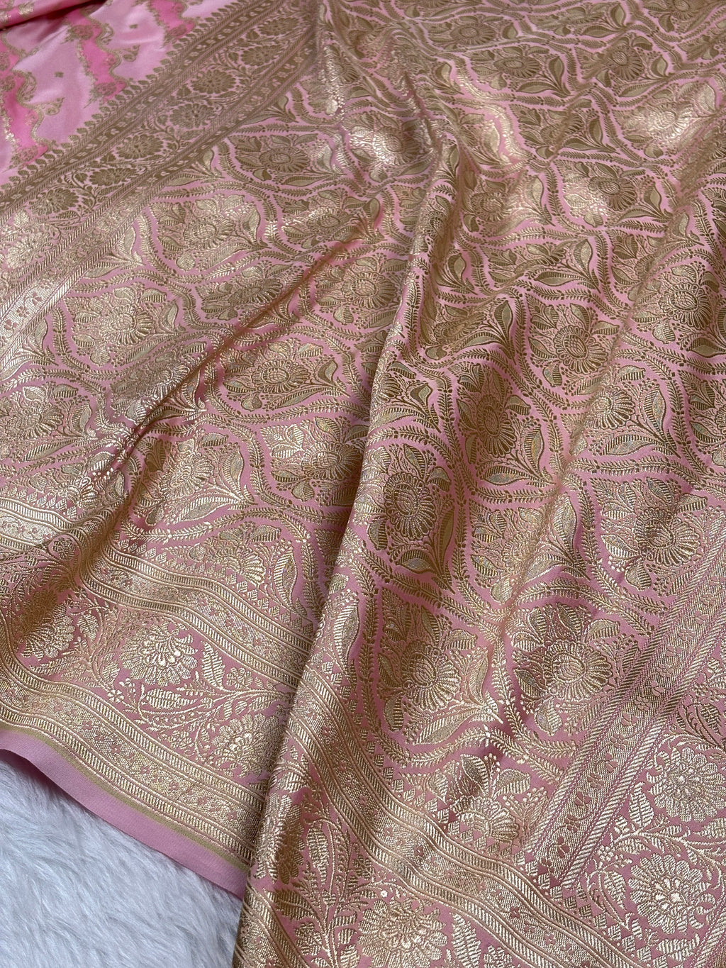 Mashru Katan Banarasi Saree
