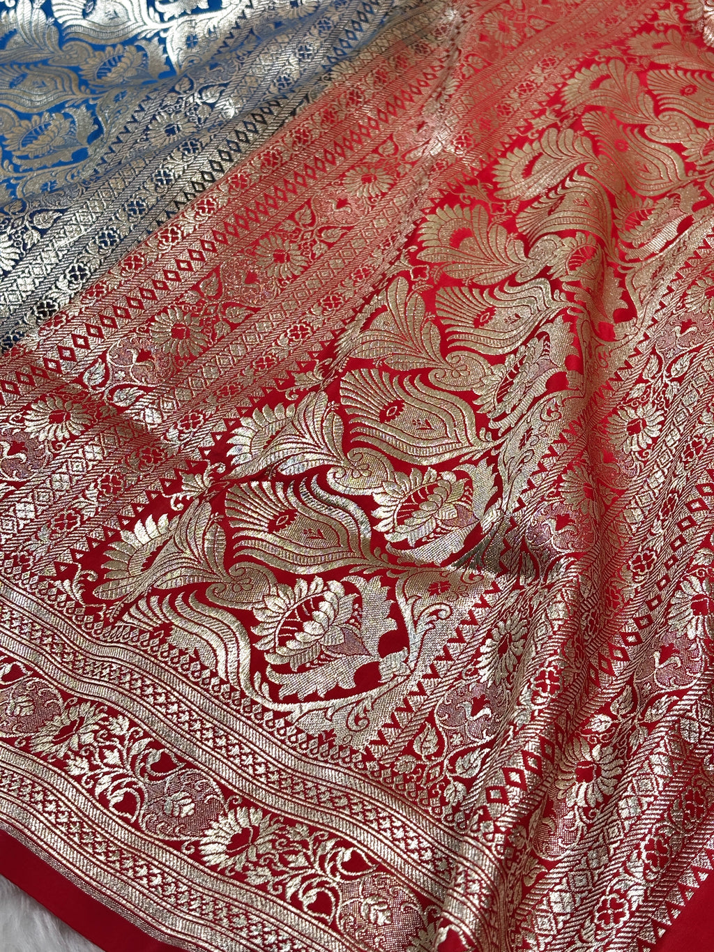 Mashru Satin Banarasi Saree