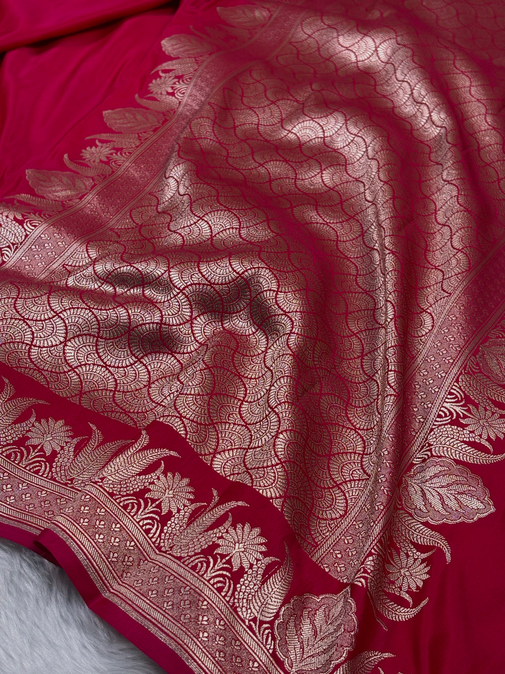 Premium Mashru Katan Banarasi Saree