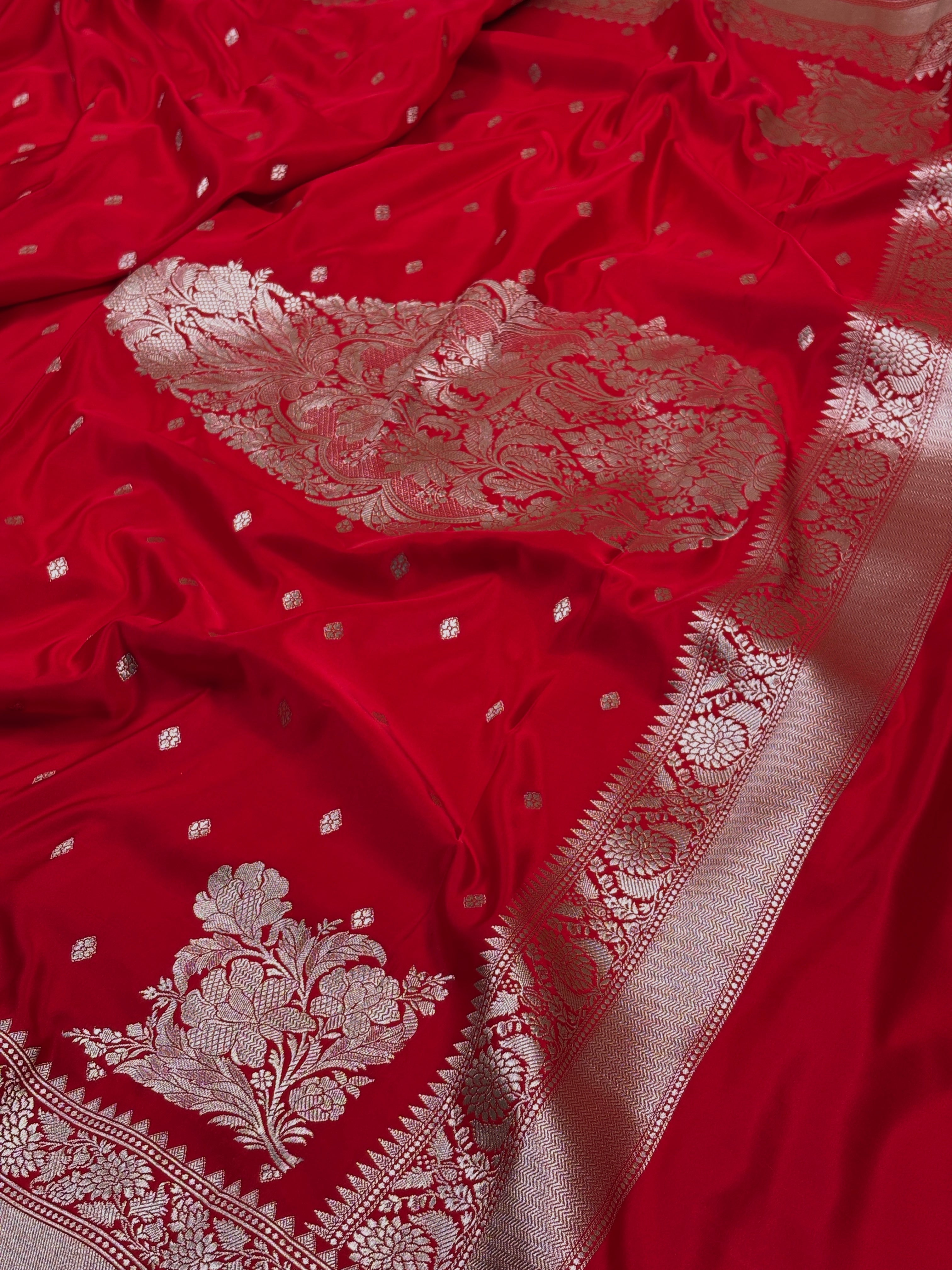Premium Mashru Katan Banarasi Saree