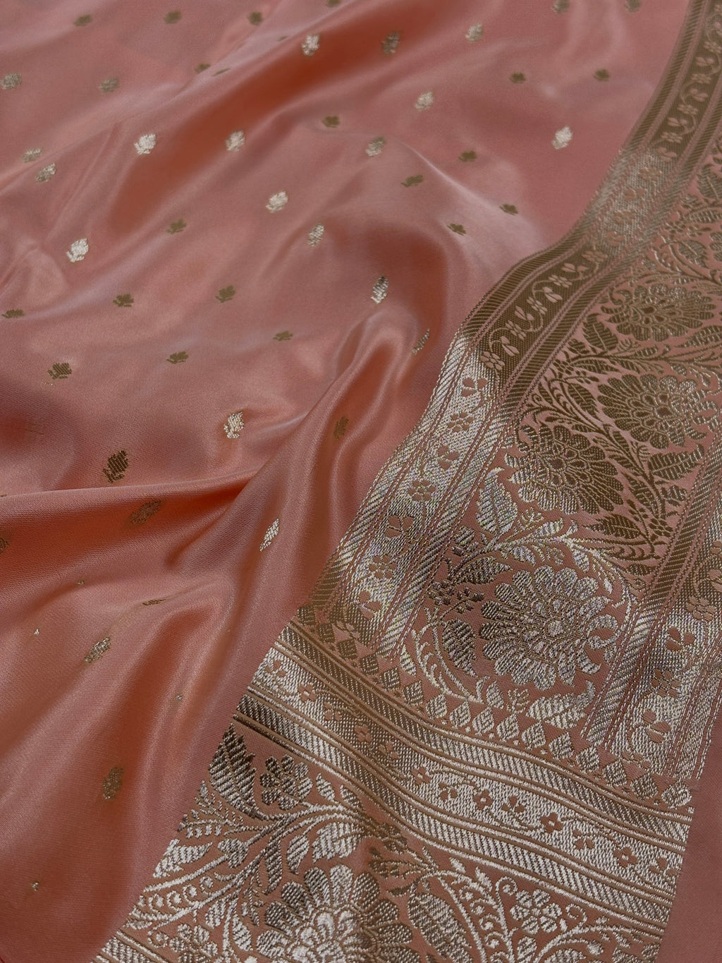 Mashru Katan Banarasi Saree