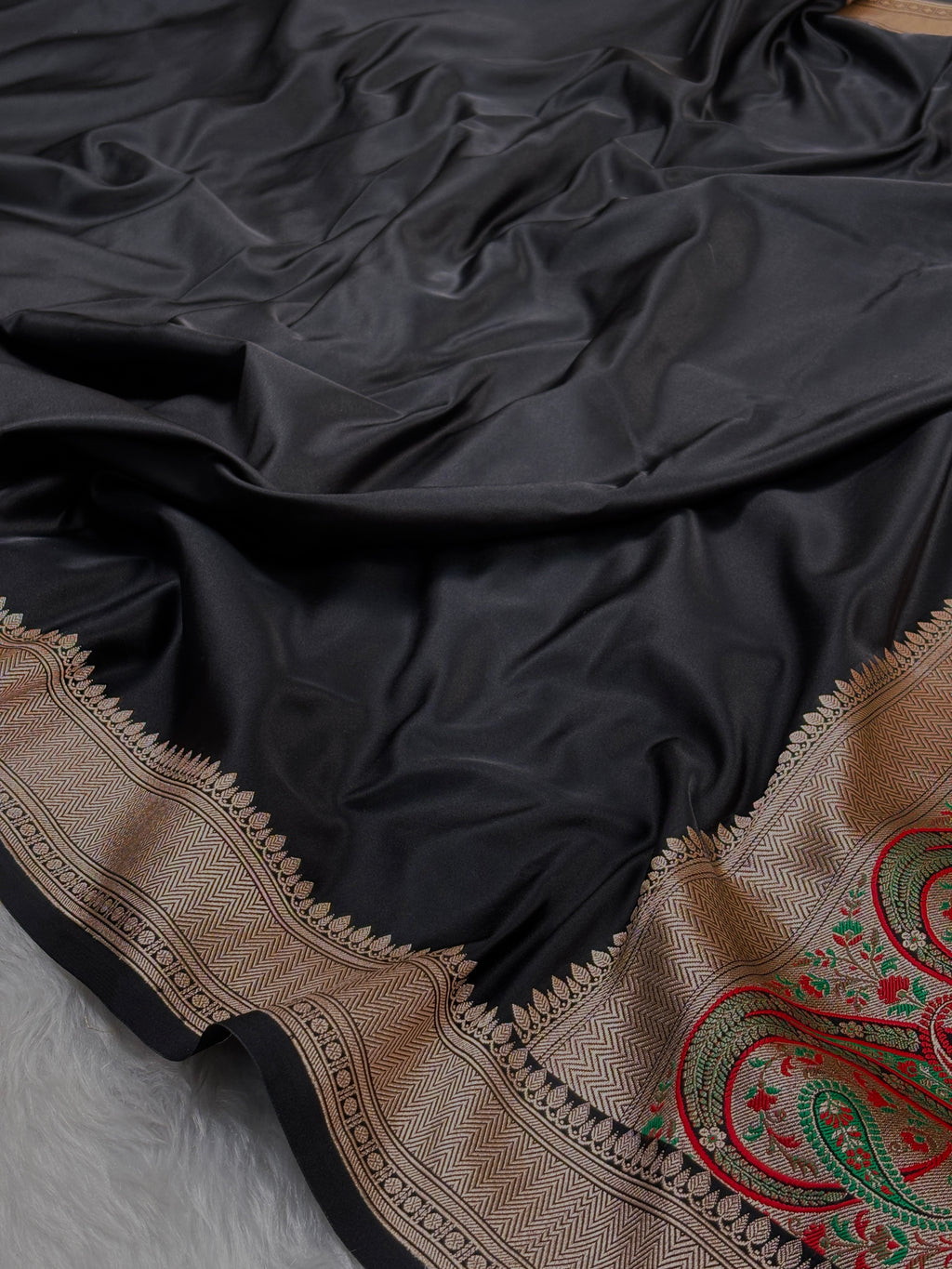 Premium Mashru Katan Banarasi Saree