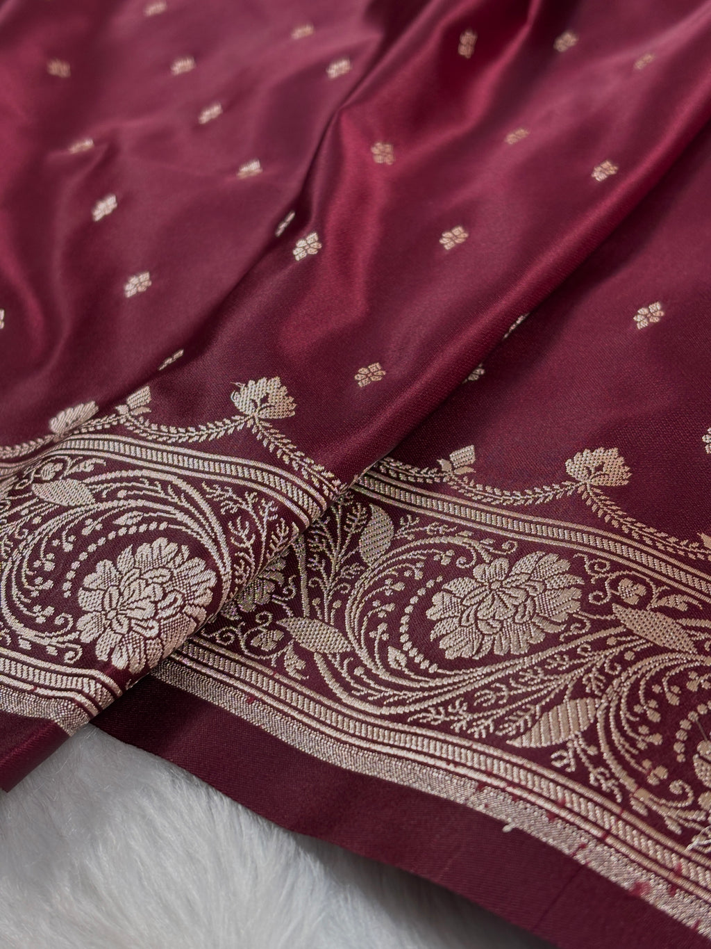 Mashru Katan Banarasi Saree
