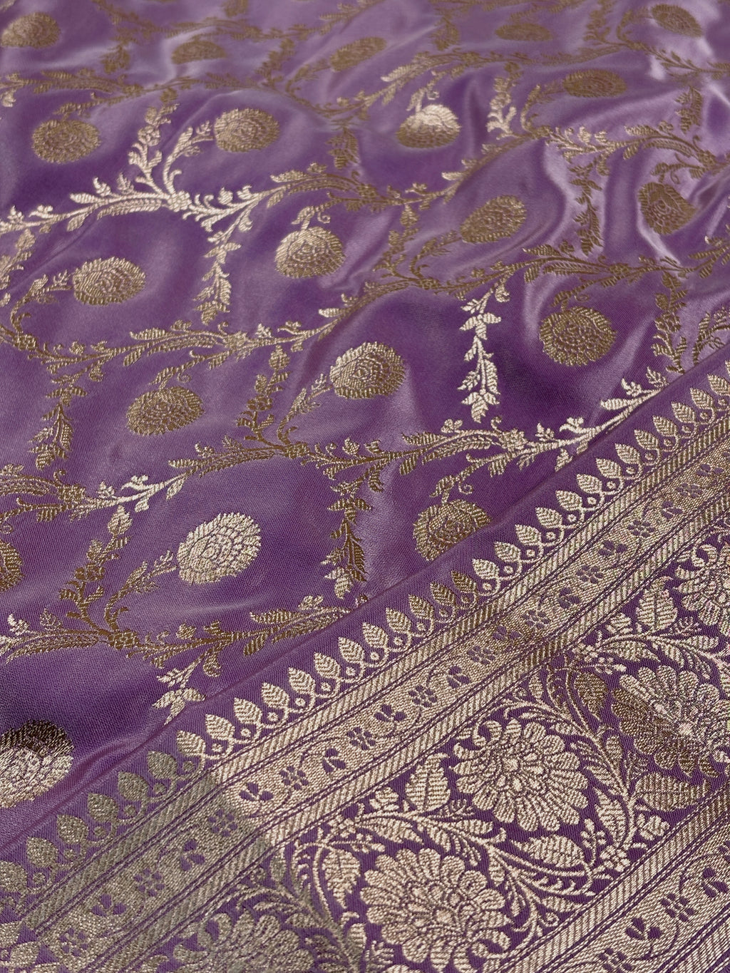 Mashru Katan Banarasi Saree