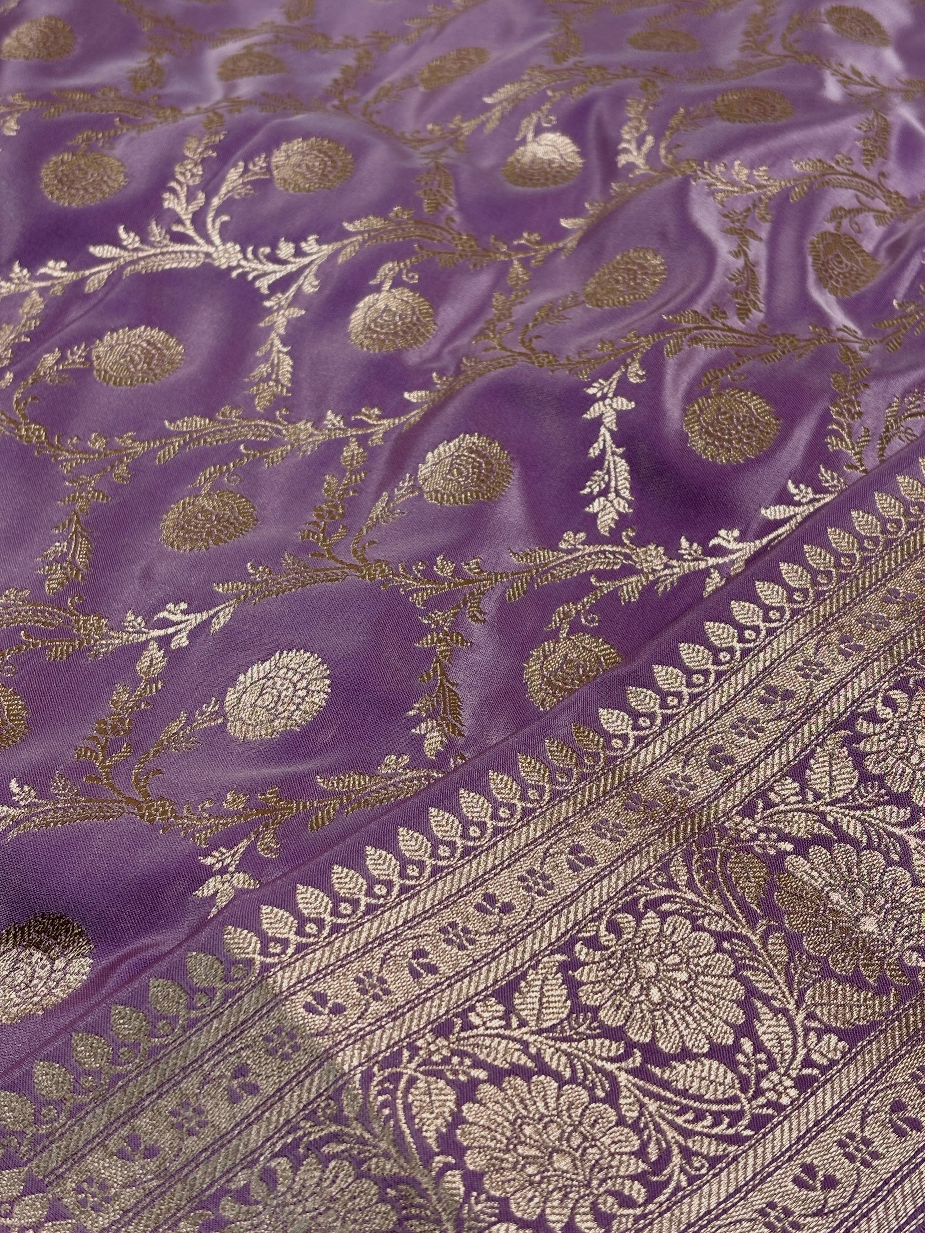 Mashru Katan Banarasi Saree