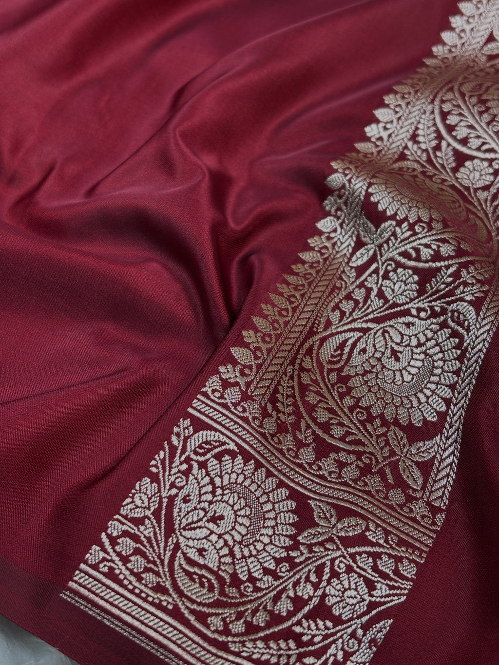 Mashru Katan Banarasi Saree