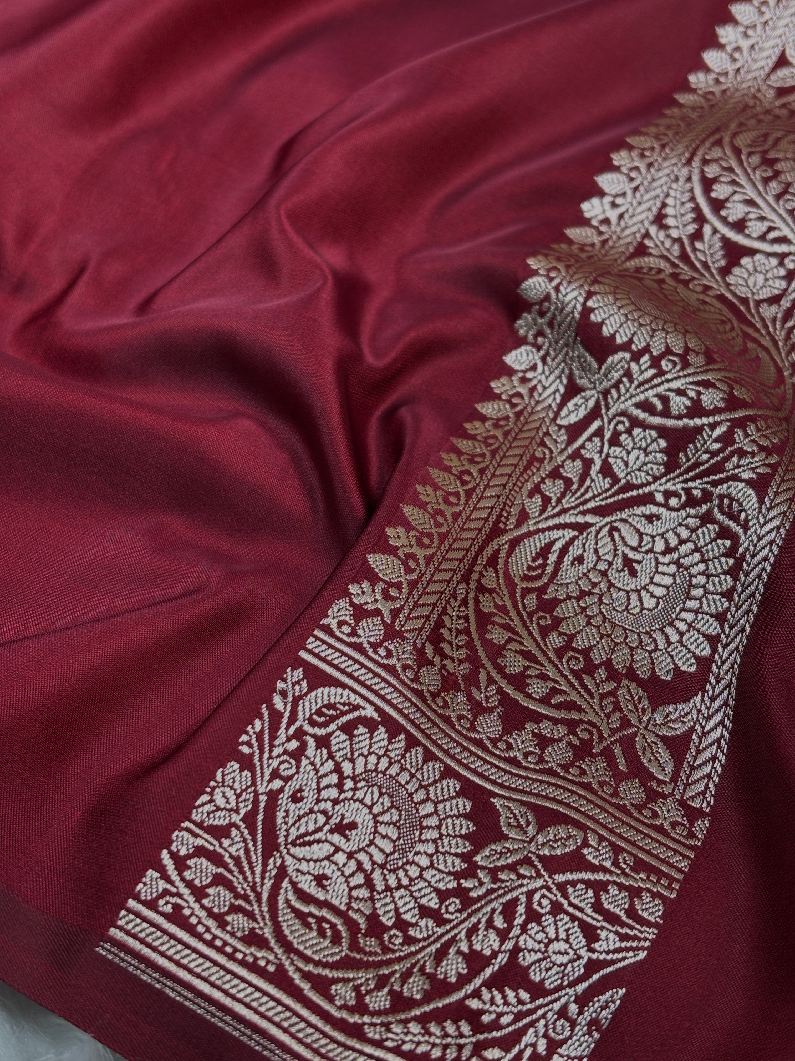 Mashru Katan Banarasi Saree