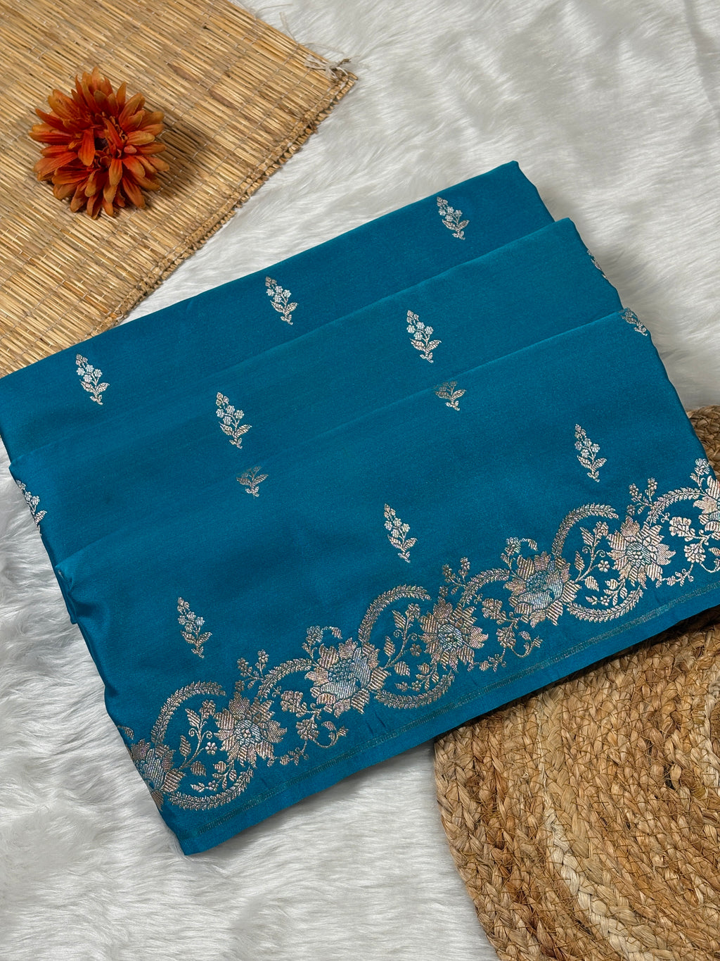 Premium Mashru Katan Banarasi Saree