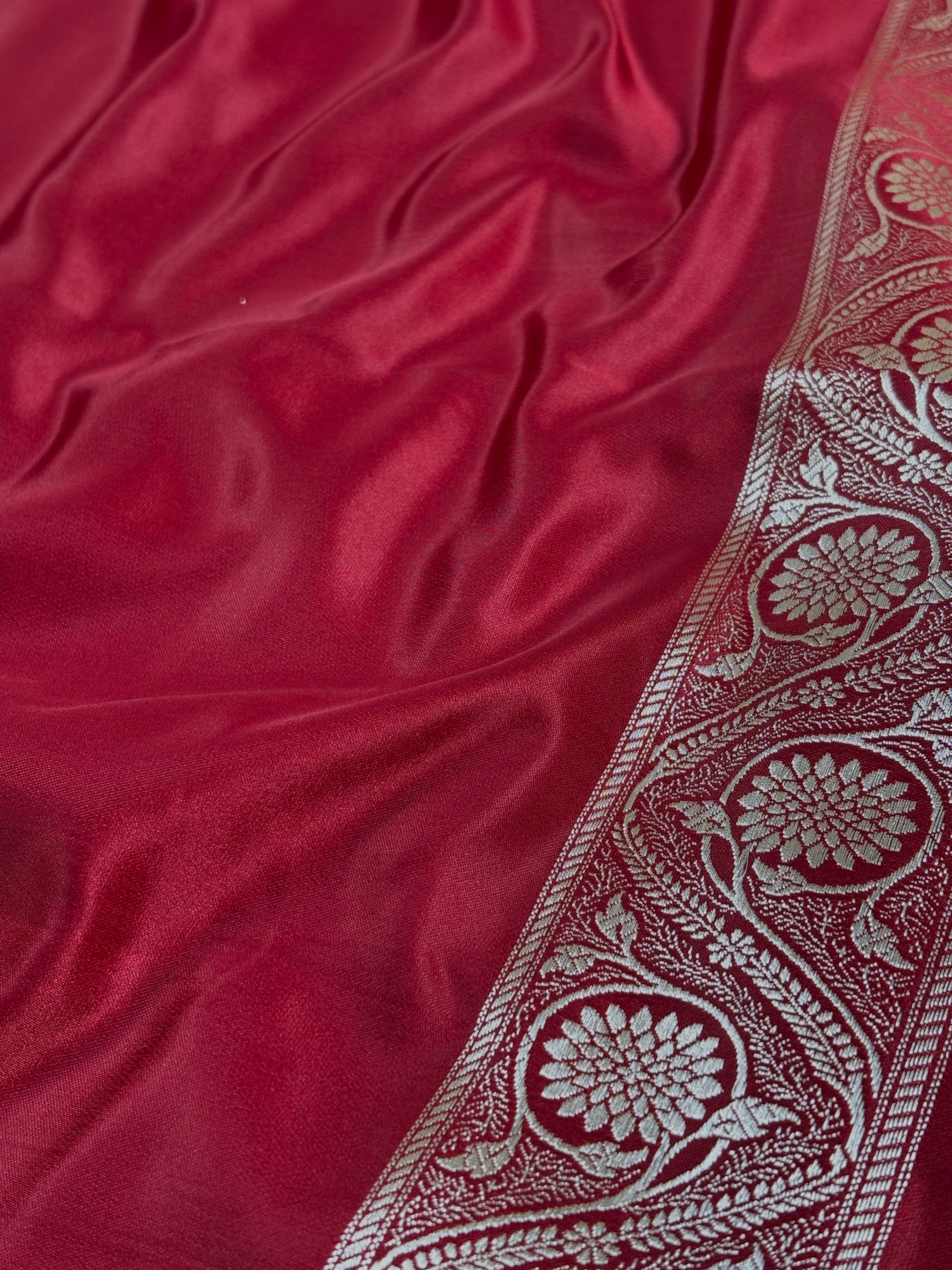 Mashru Katan Banarasi Saree