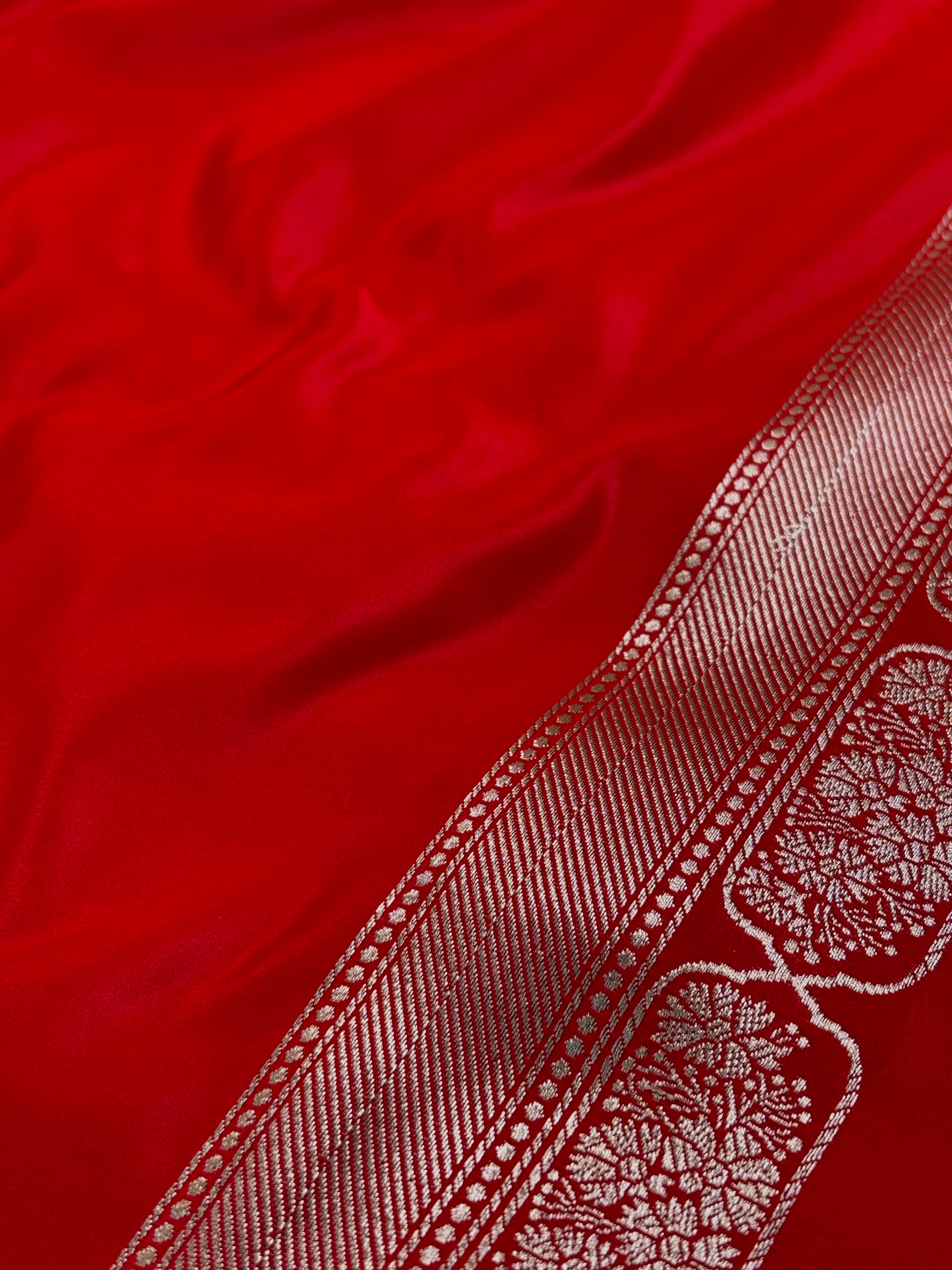 Mashru Katan Banarasi Saree