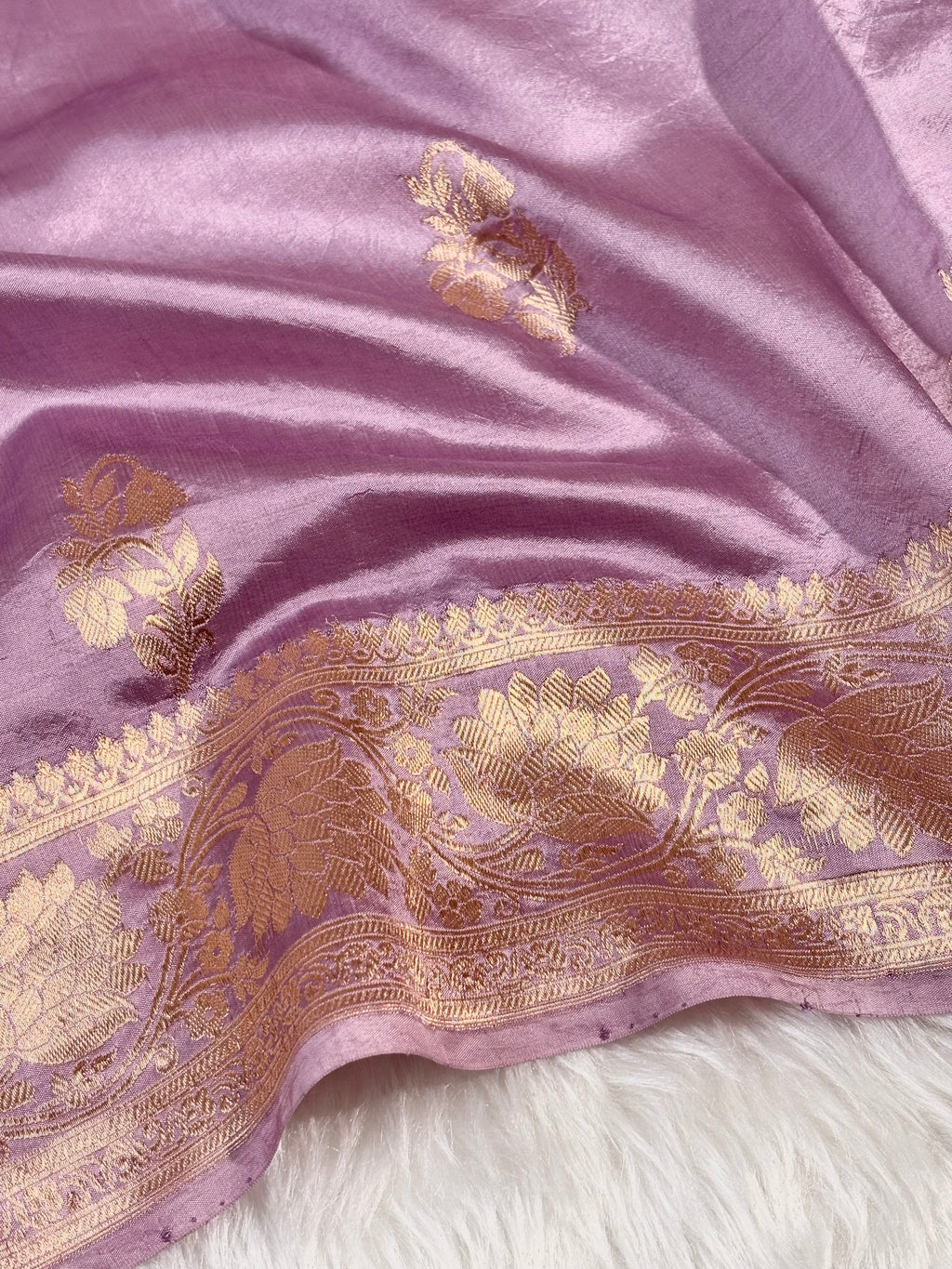 Pure Katan Silk Handloom Banarasi Saree