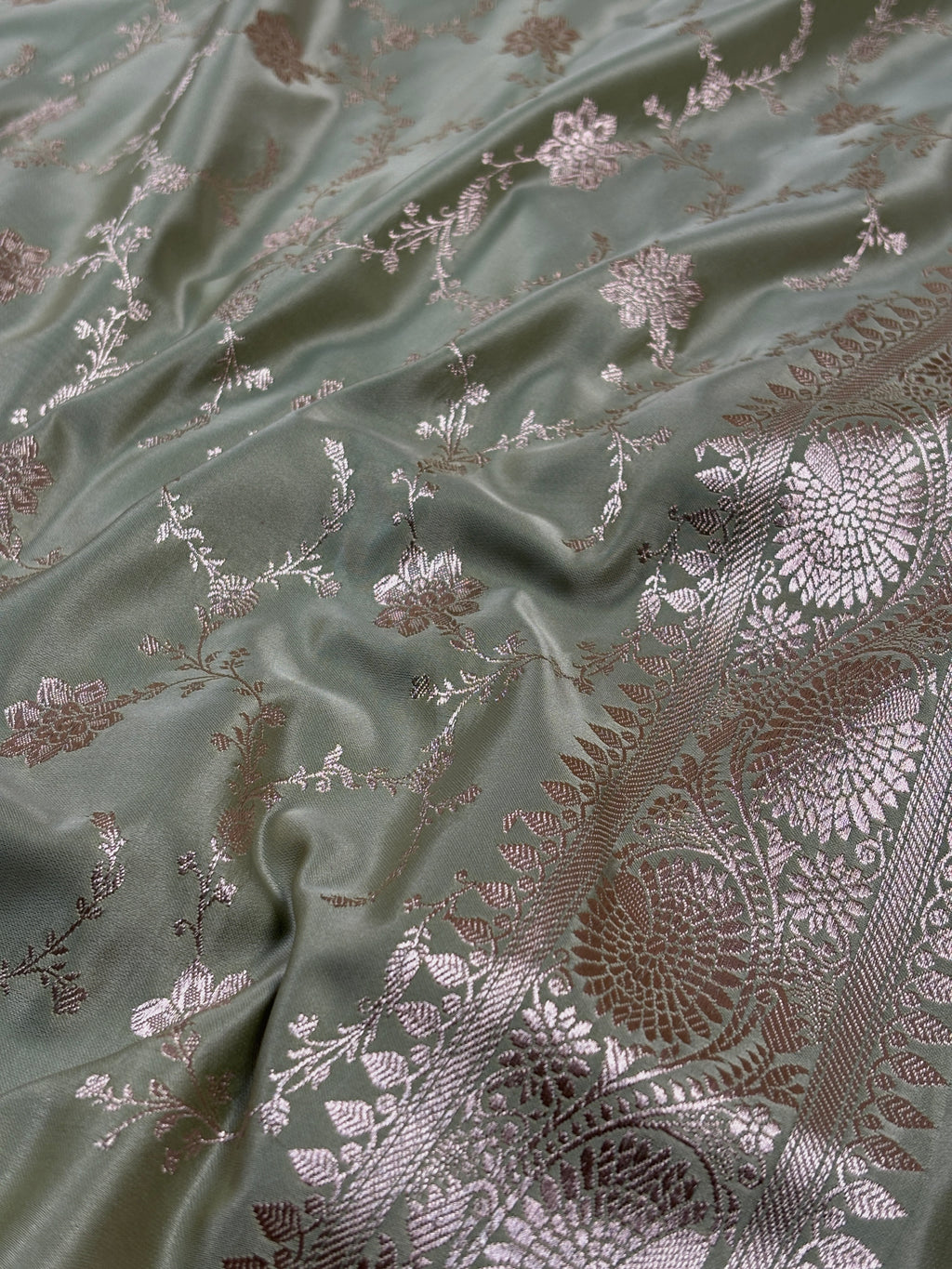 Mashru Katan Banarasi Saree