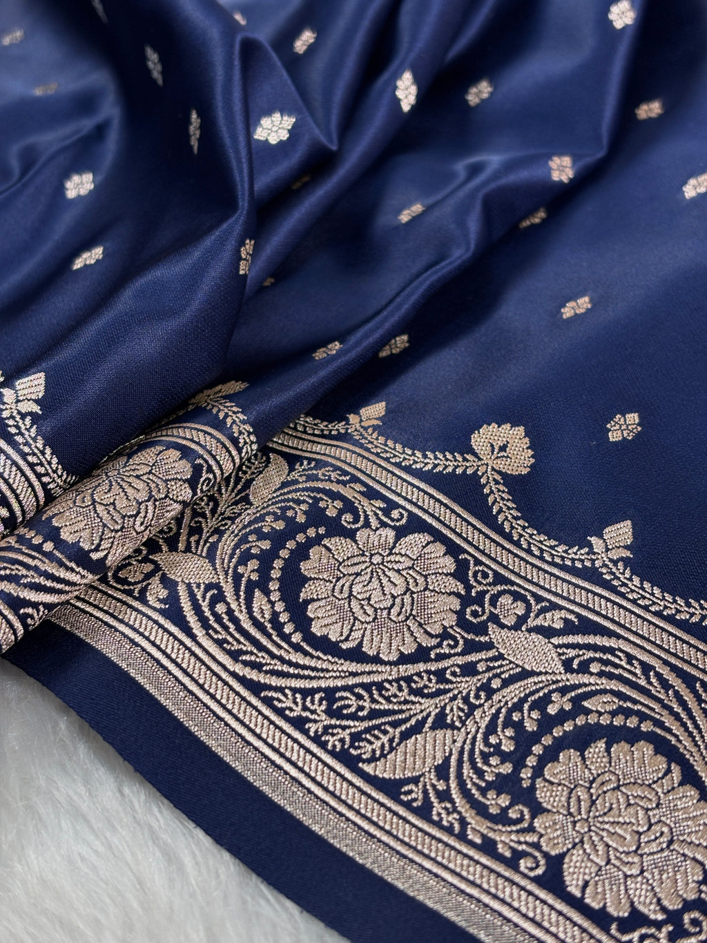 Mashru Katan Banarasi Saree