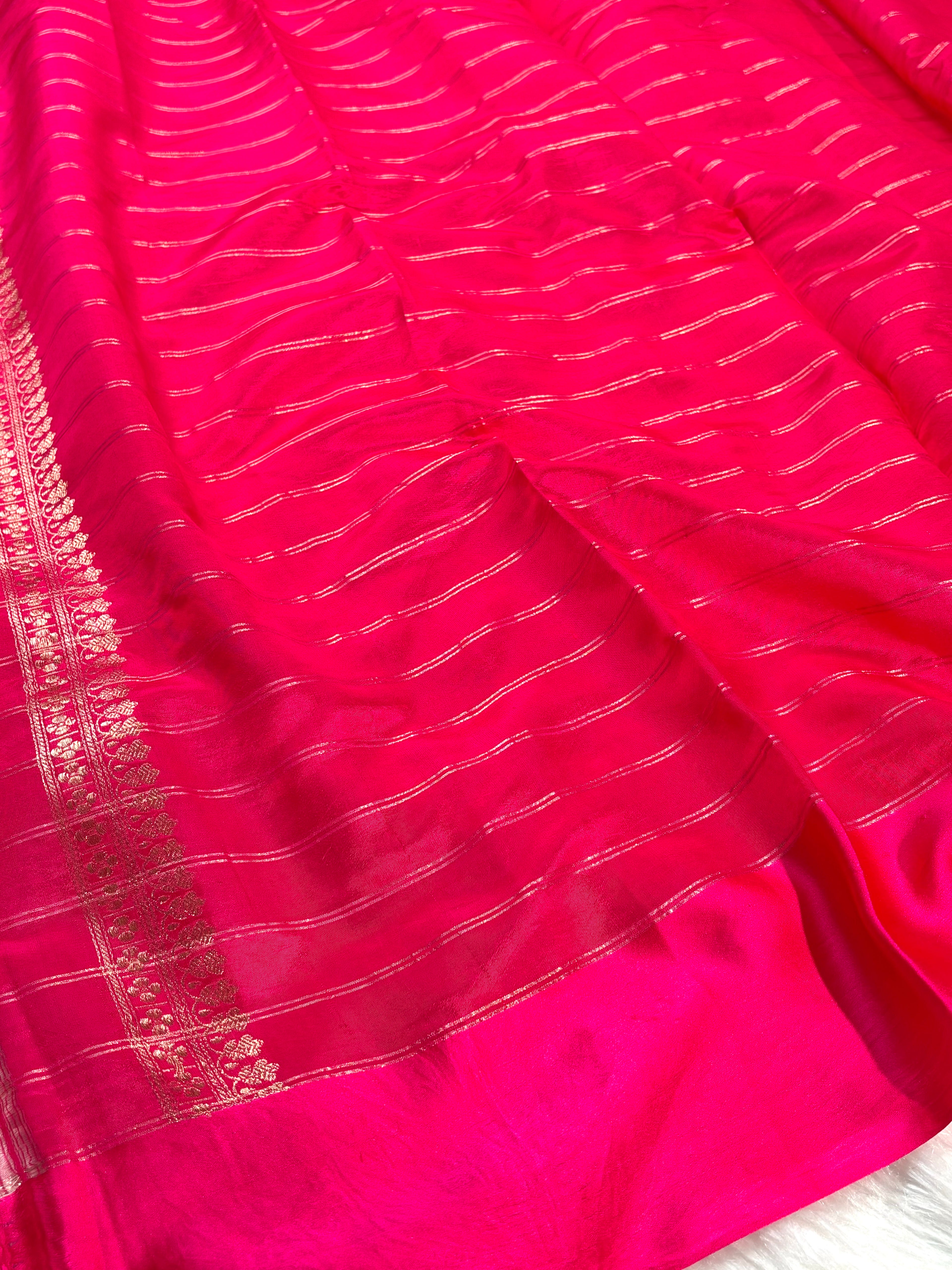 Pure Katan Alfi Handloom Banarasi Saree