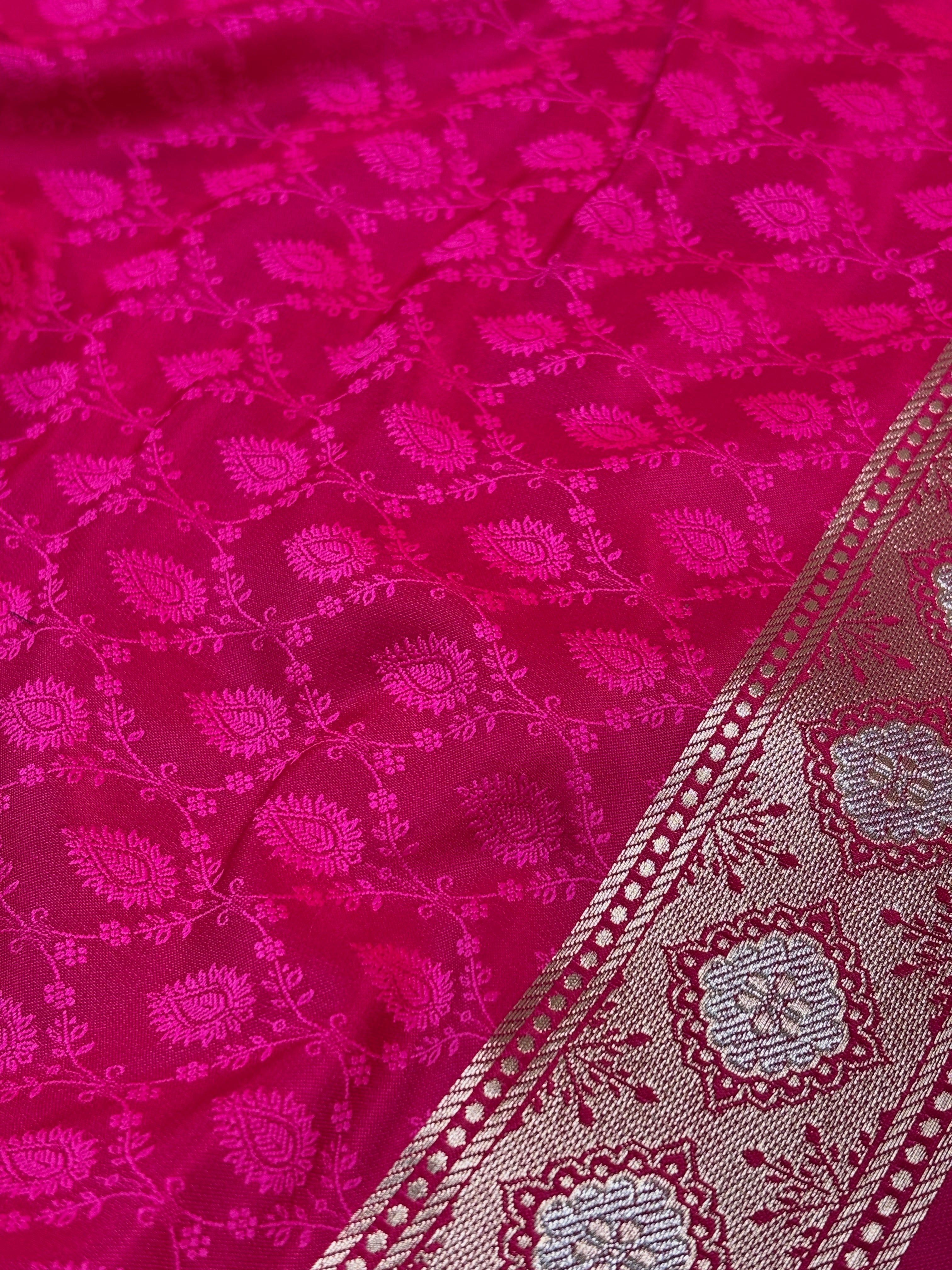 Mashru Katan Banarasi Saree