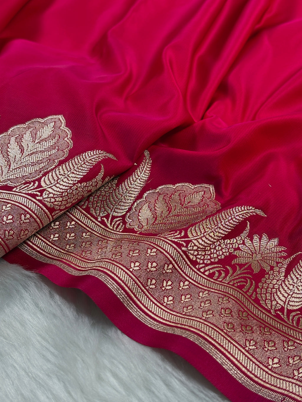 Premium Mashru Katan Banarasi Saree