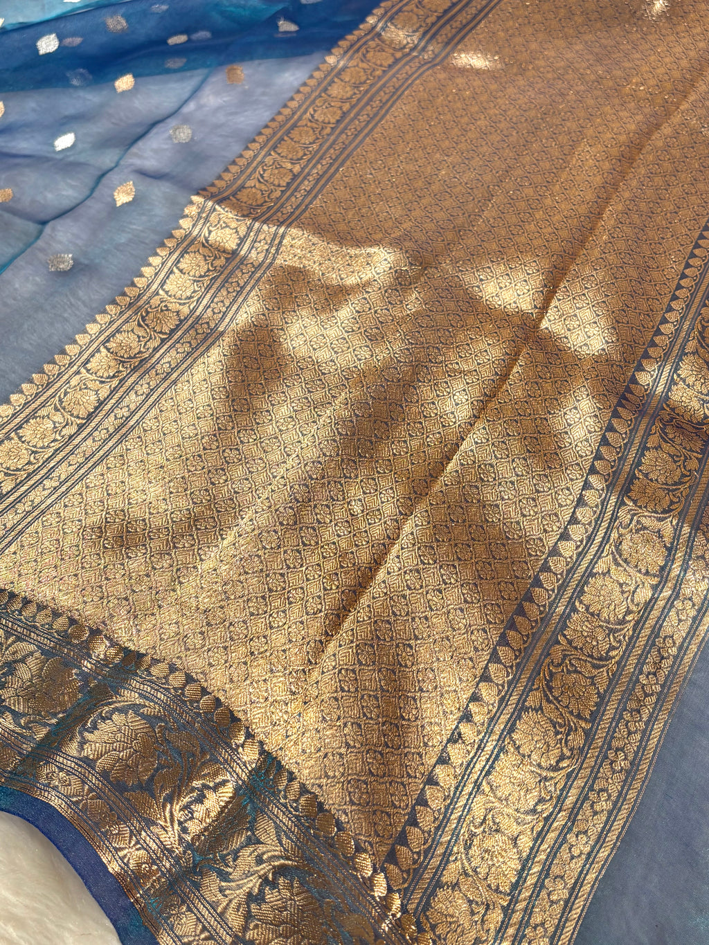 Pure Tissue Alfi Handloom Banarasi Saree