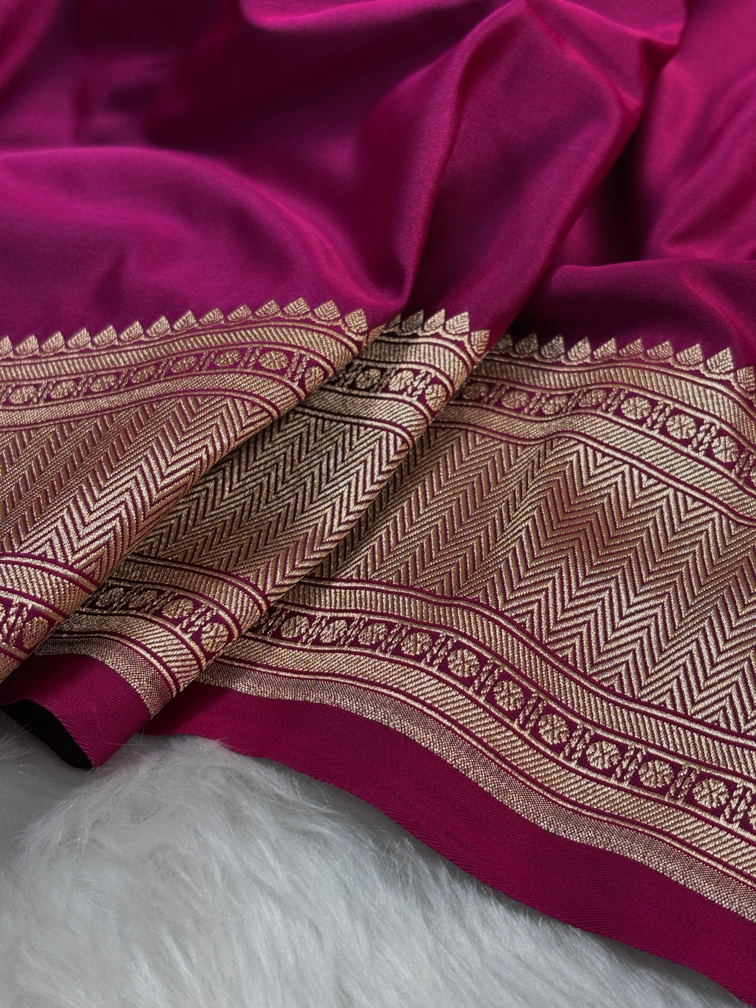 Premium Mashru Katan Banarasi Saree