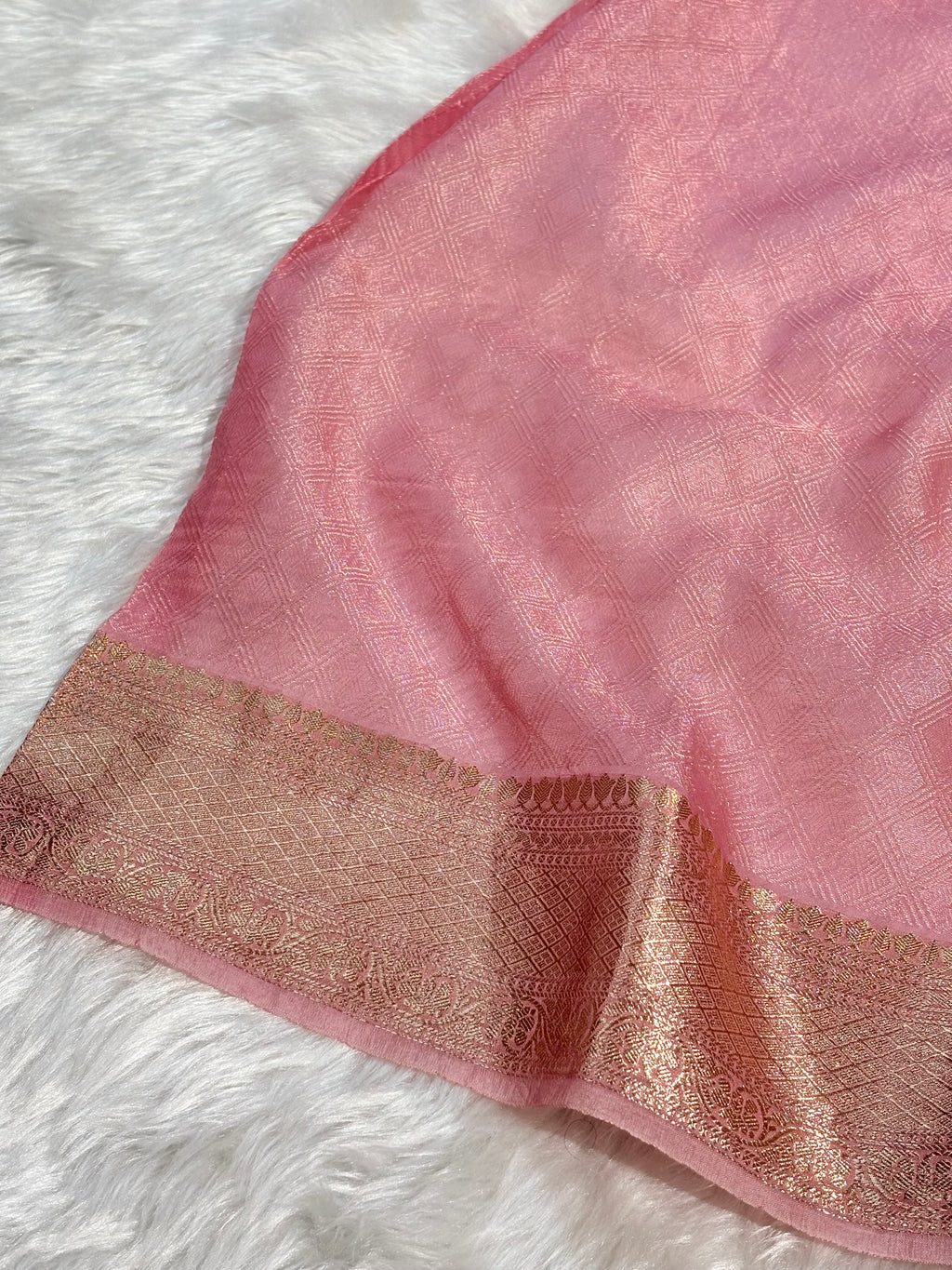 Pure Kora Organza Banarasi Saree