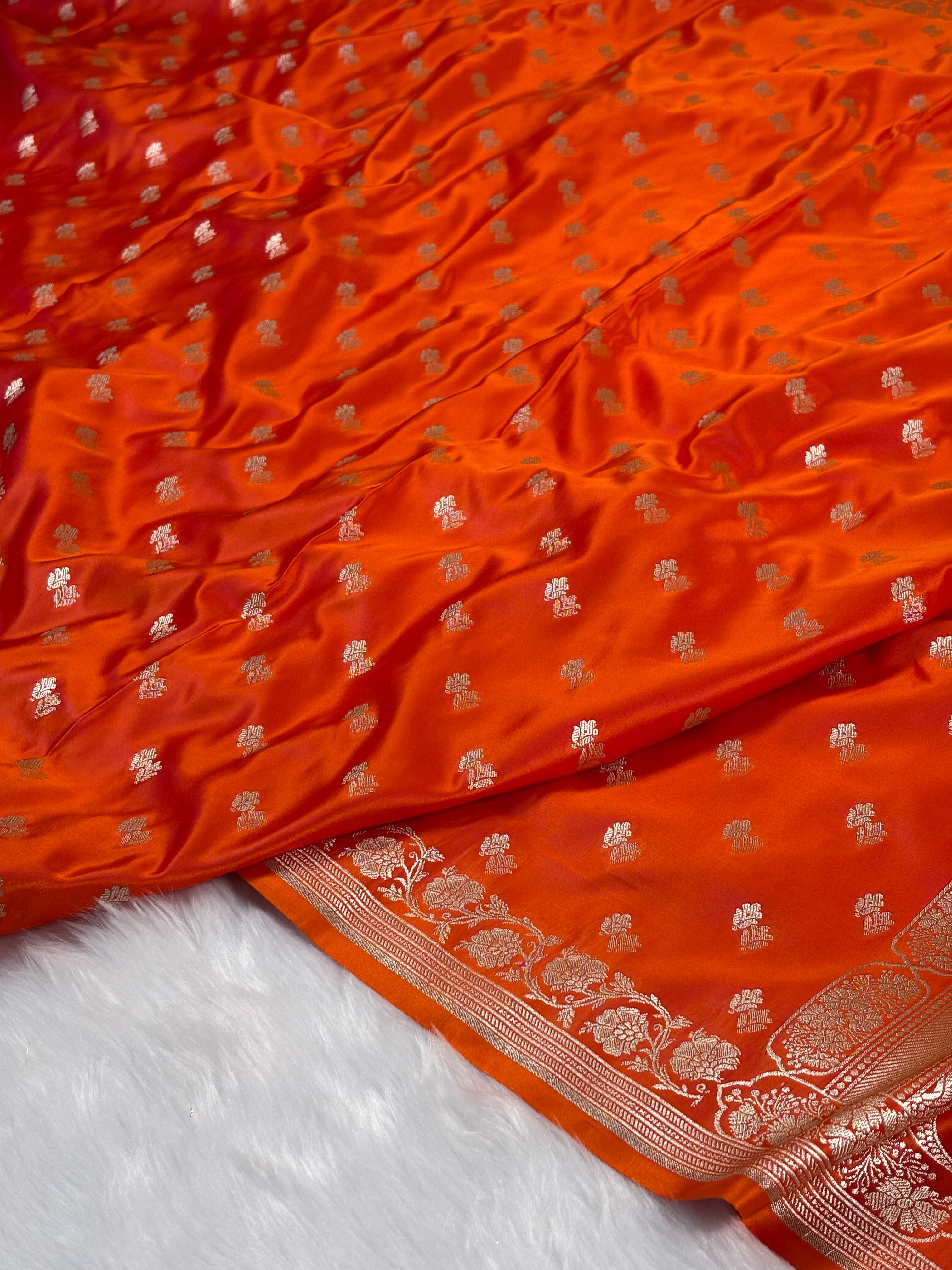 Mashru Katan Banarasi Saree