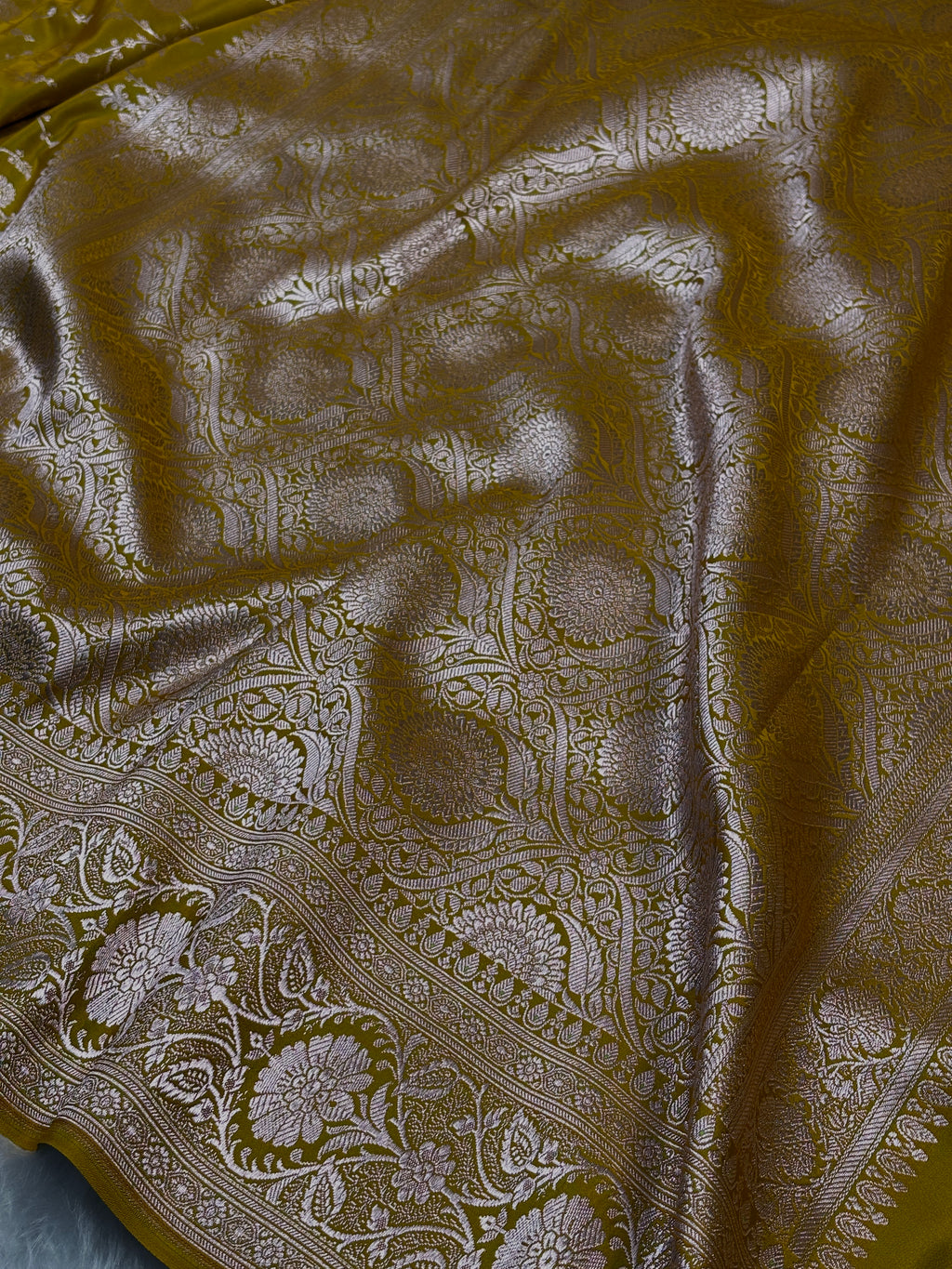 Mashru Katan Banarasi Saree