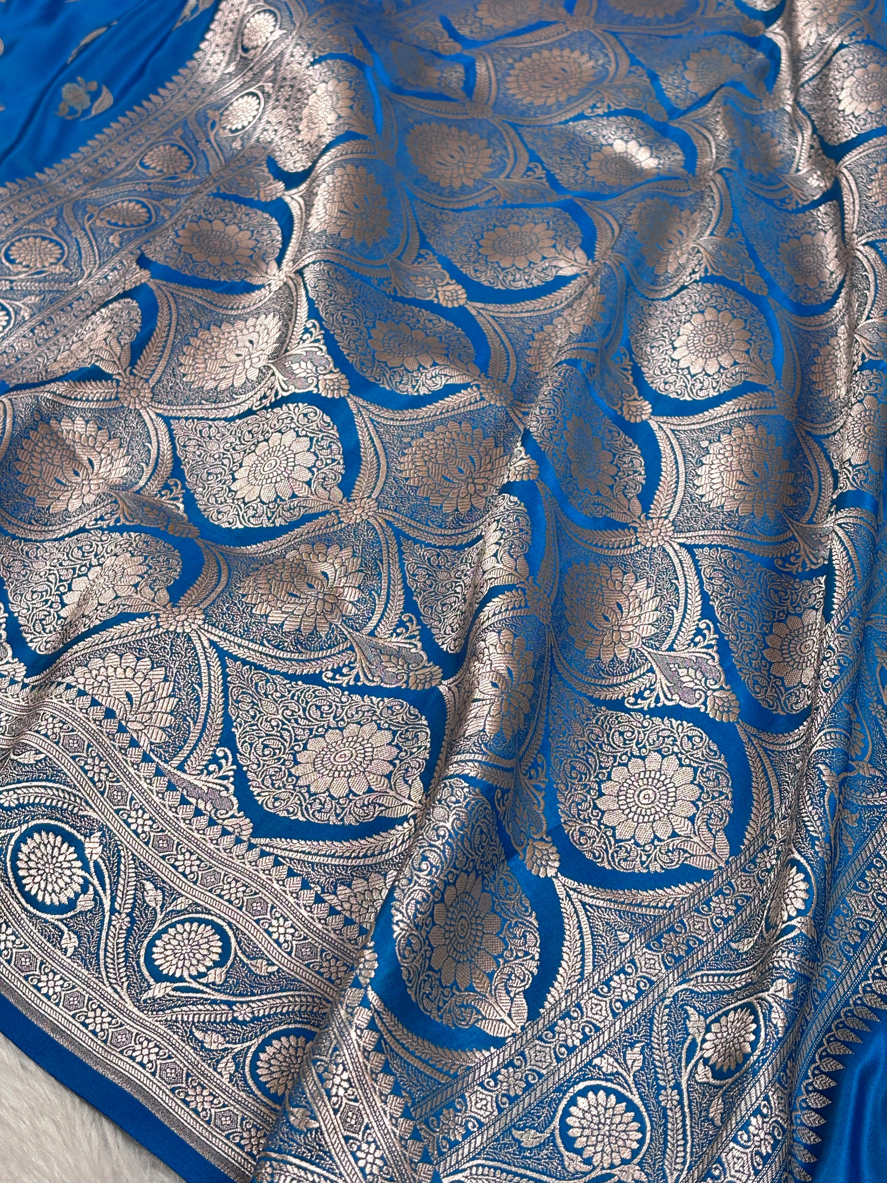 Mashru Katan Banarasi Saree