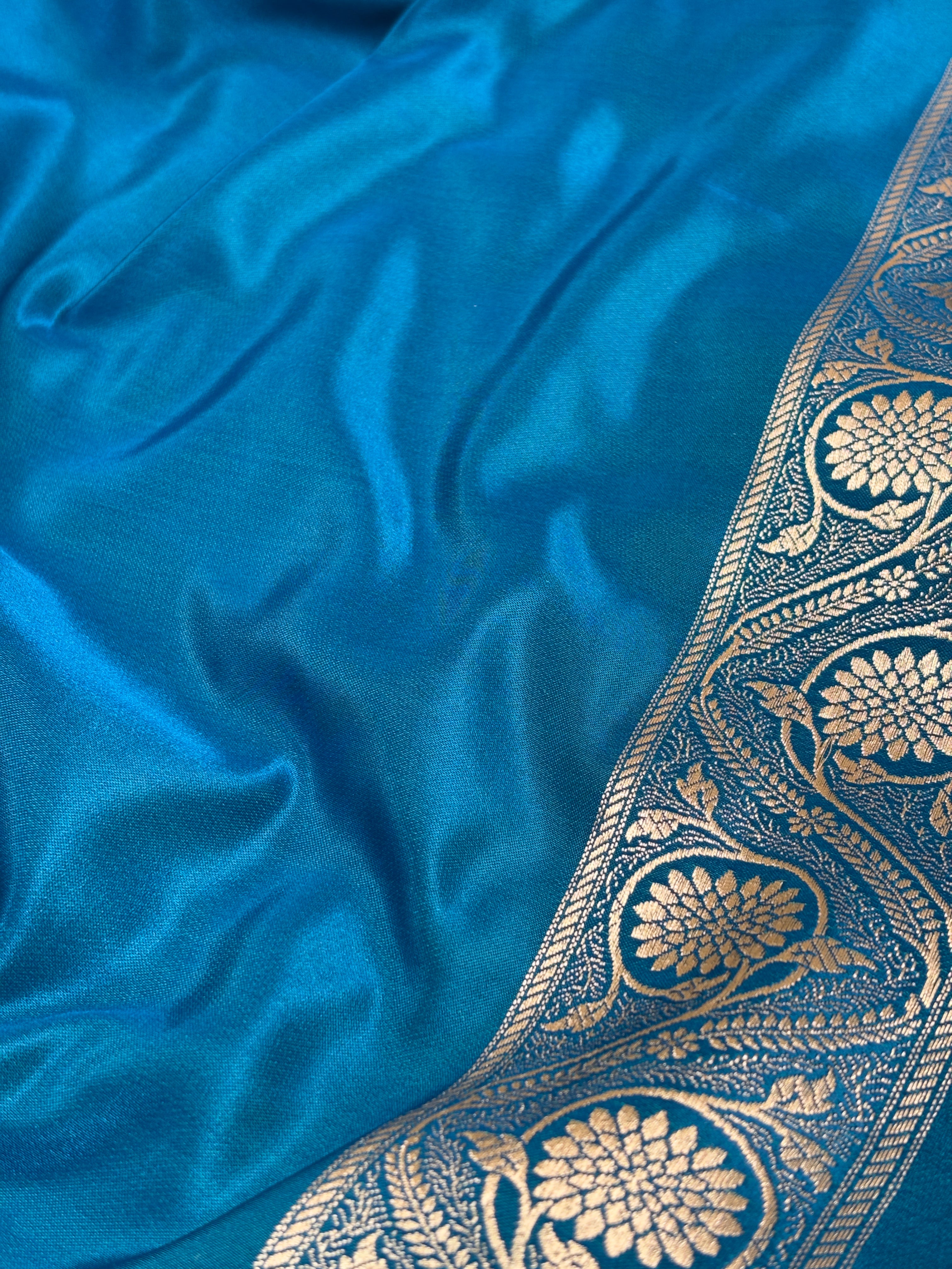 Mashru Katan Banarasi Saree