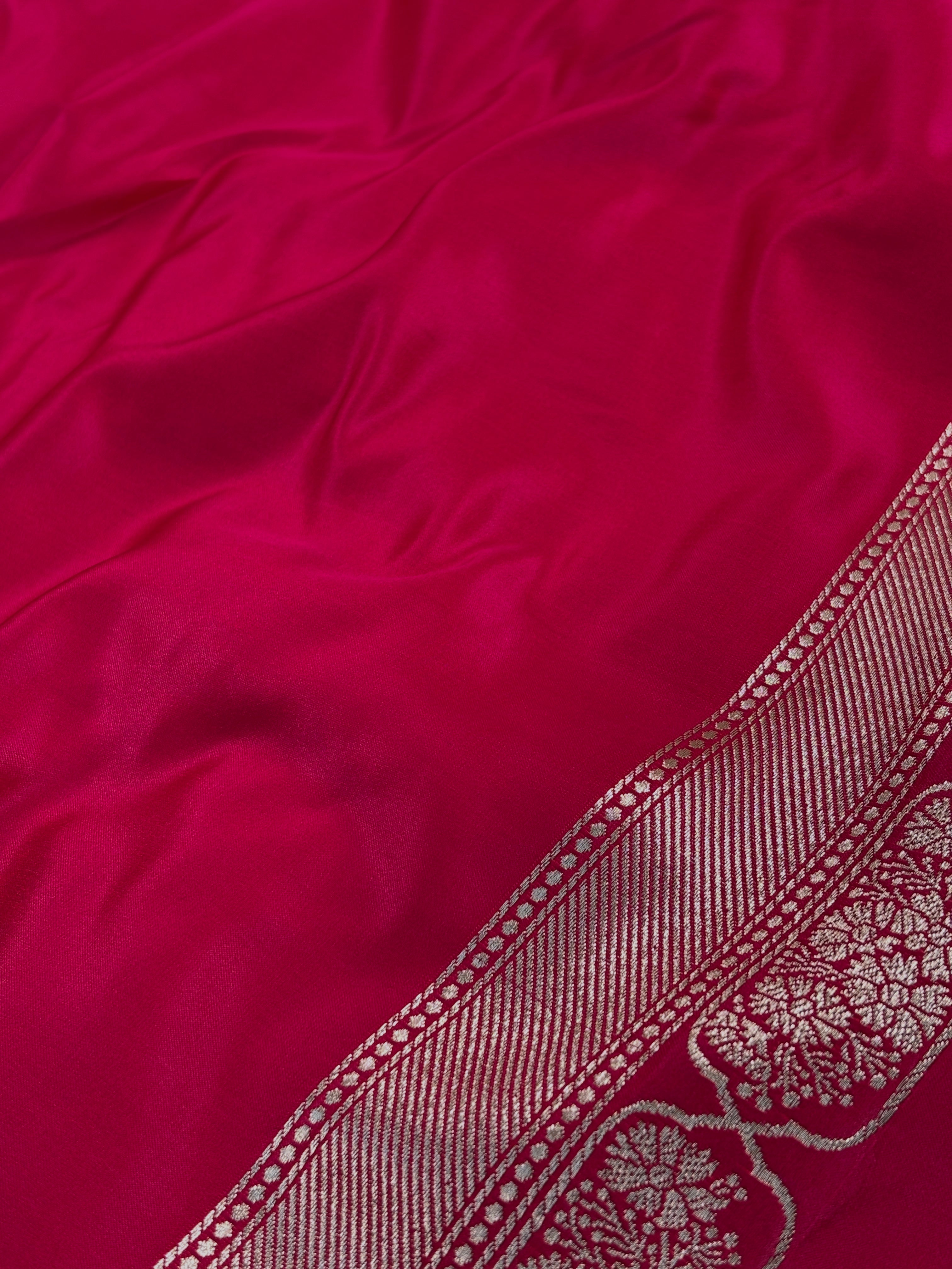 Mashru Katan Banarasi Saree
