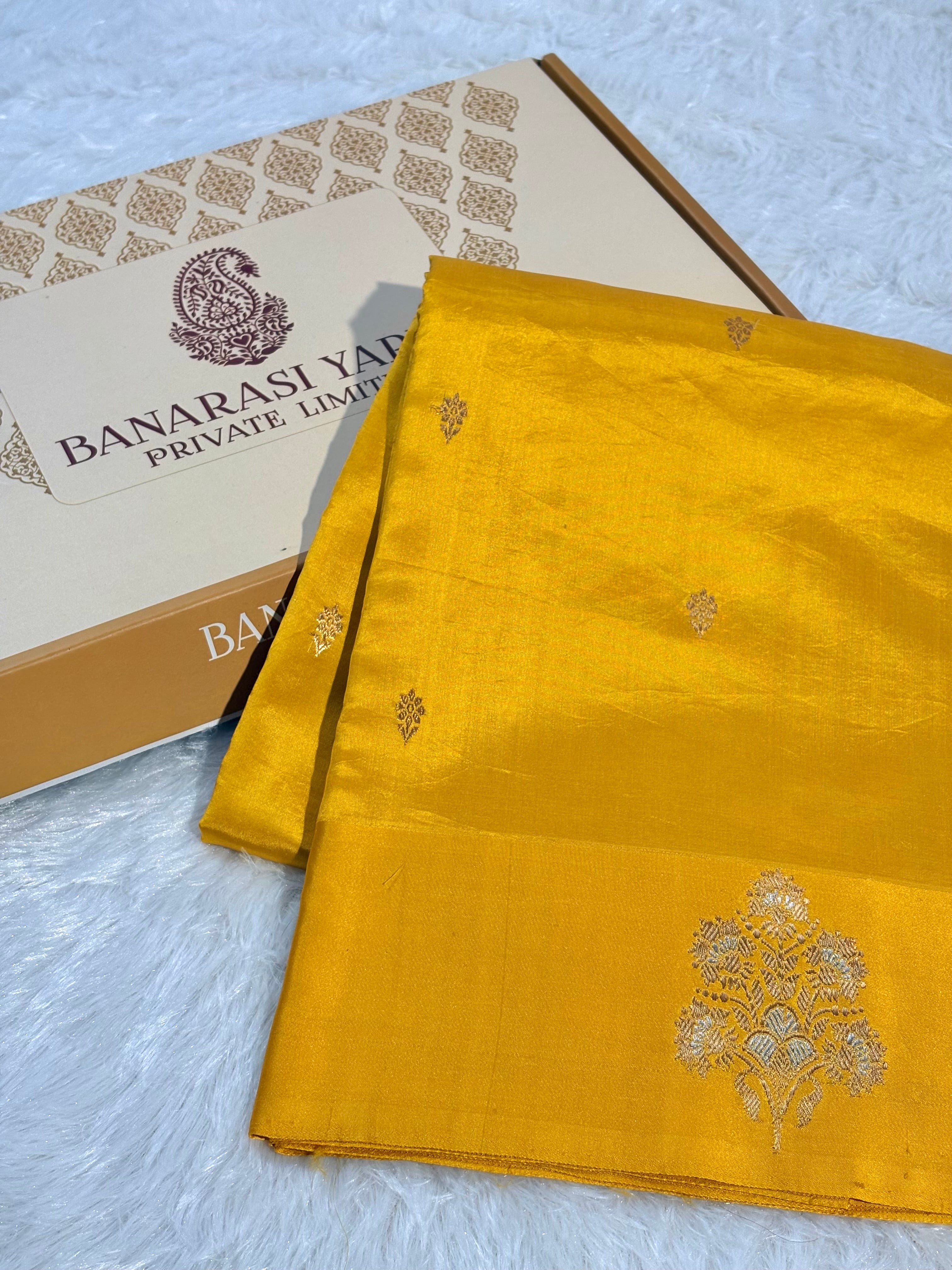 Pure Katan Alfi Handloom Banarasi Saree