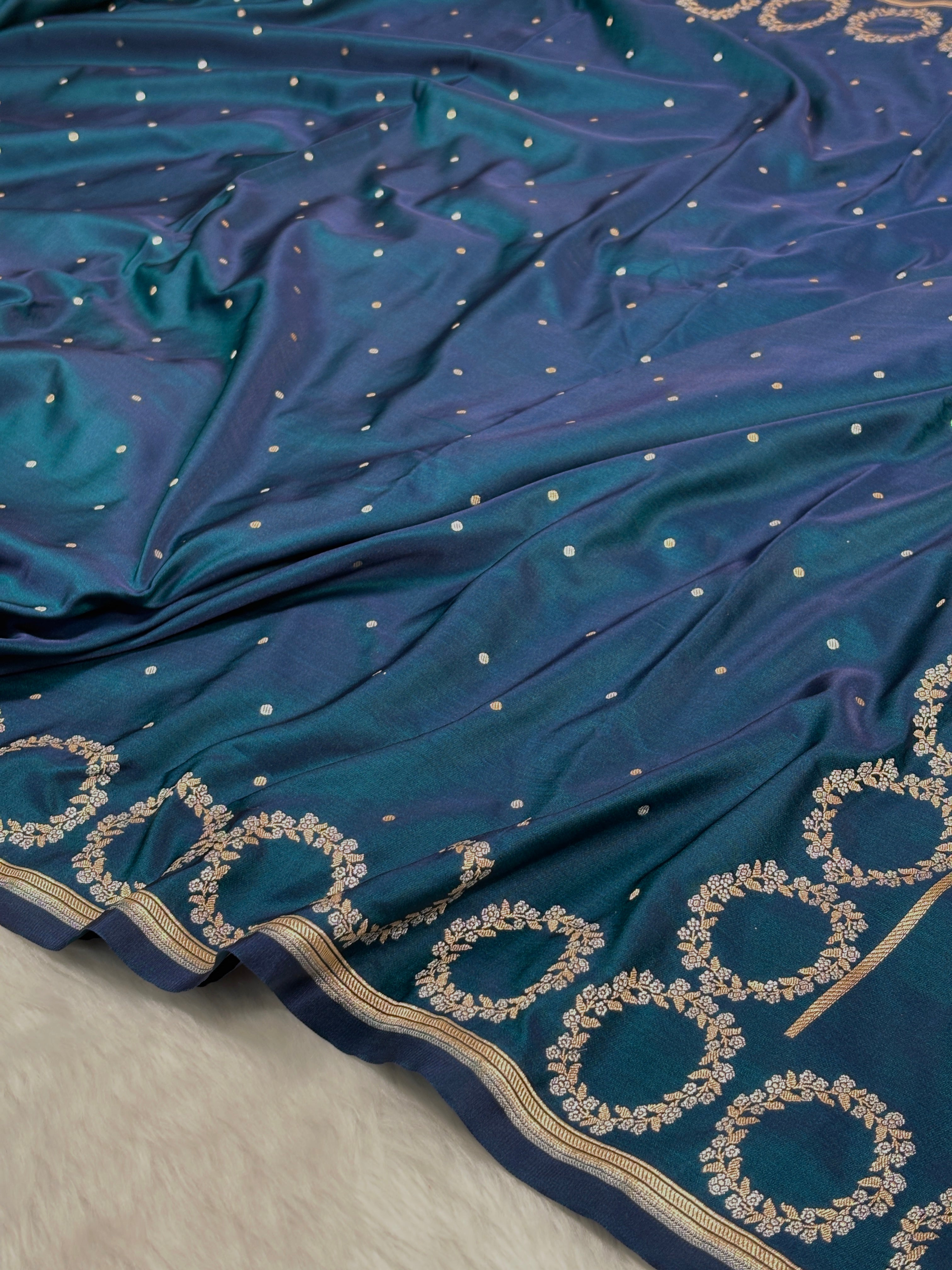 Premium Mashru Katan Banarasi Saree