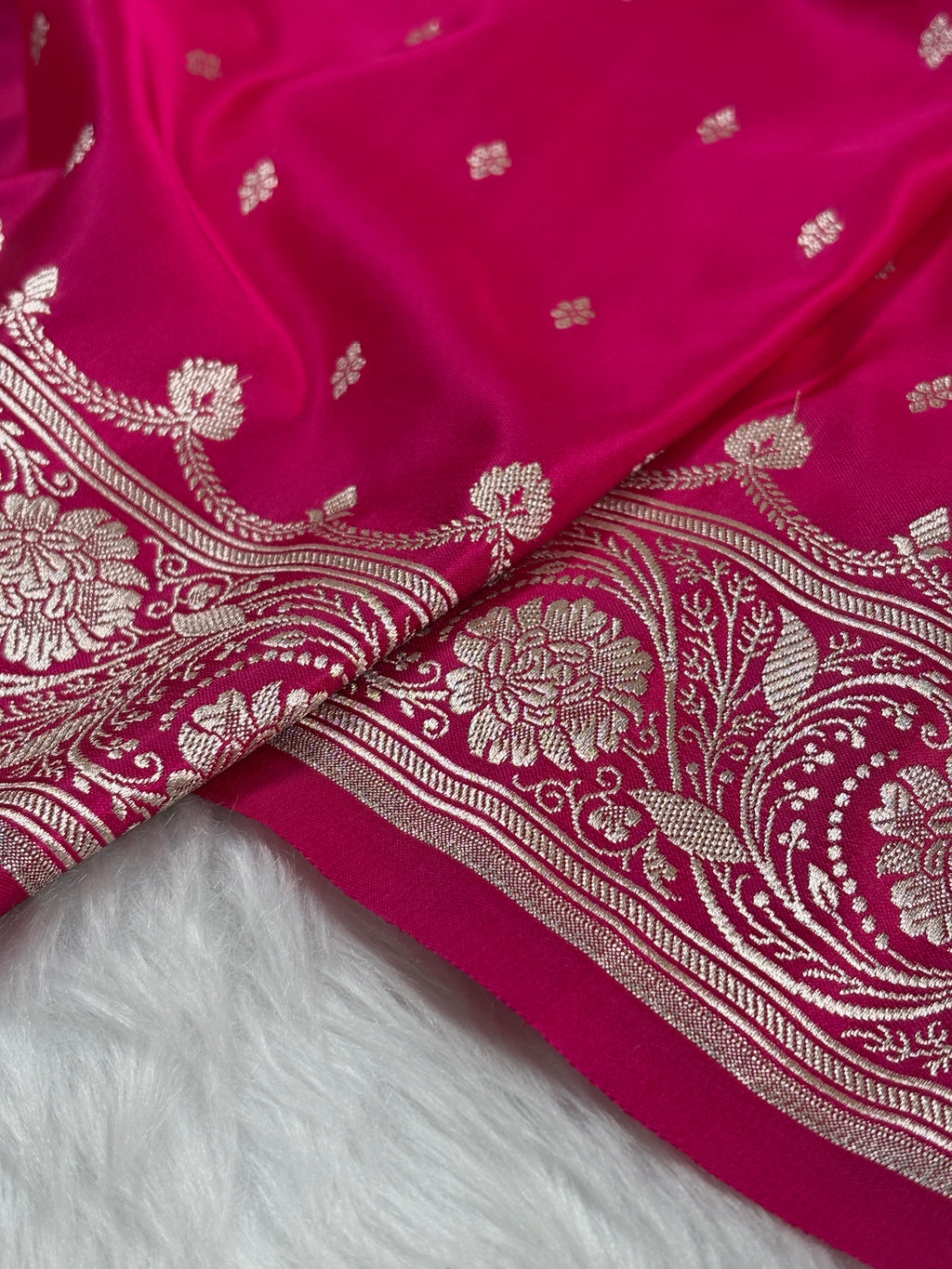 Mashru Katan Banarasi Saree